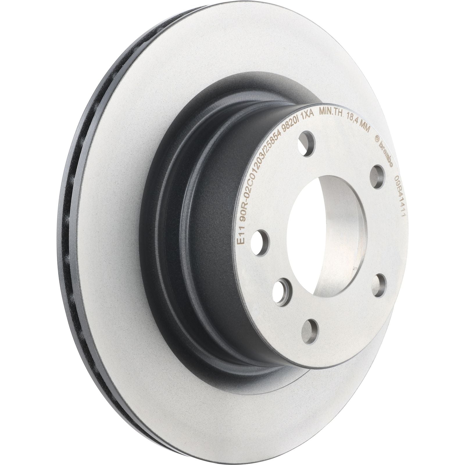 PRIME UV Coated Rear Disc Brake Rotor - 09.B414.11_26