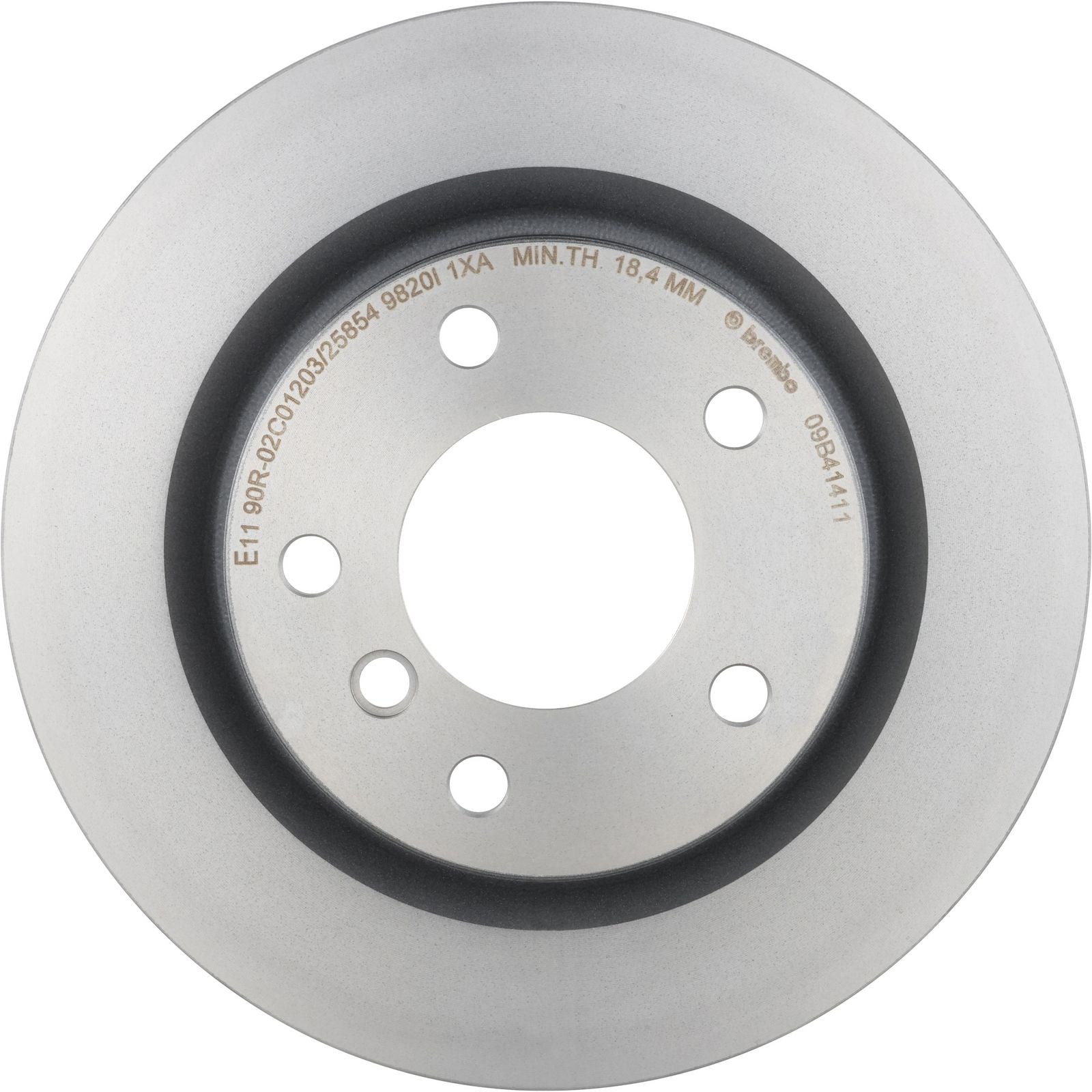 PRIME UV Coated Rear Disc Brake Rotor - 09.B414.11_28