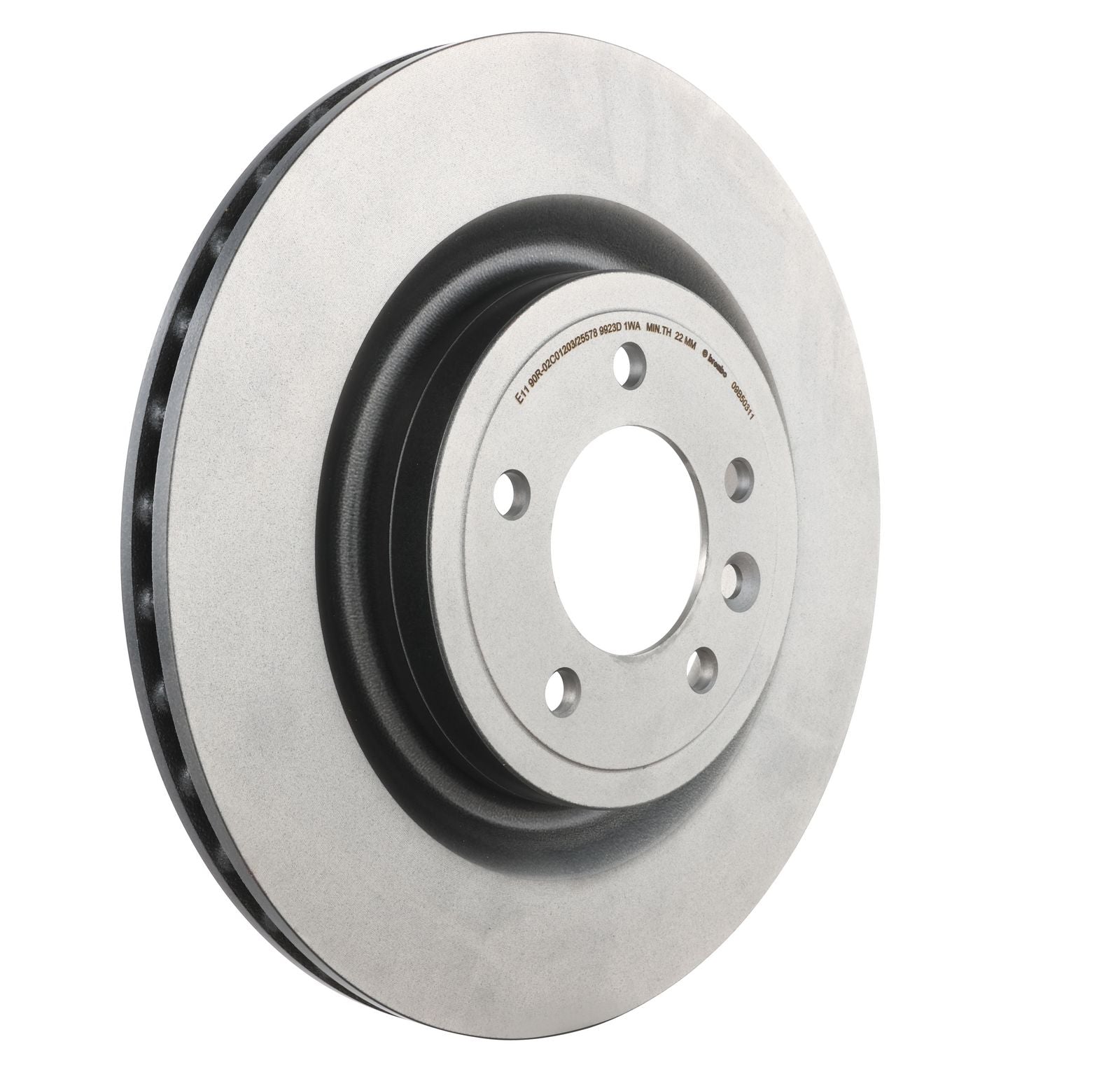 PRIME UV Coated Rear Disc Brake Rotor - 09.B503.11_22