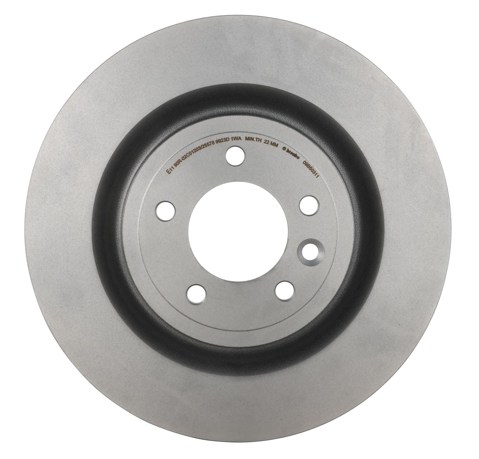 PRIME UV Coated Rear Disc Brake Rotor - 09.B503.11_01