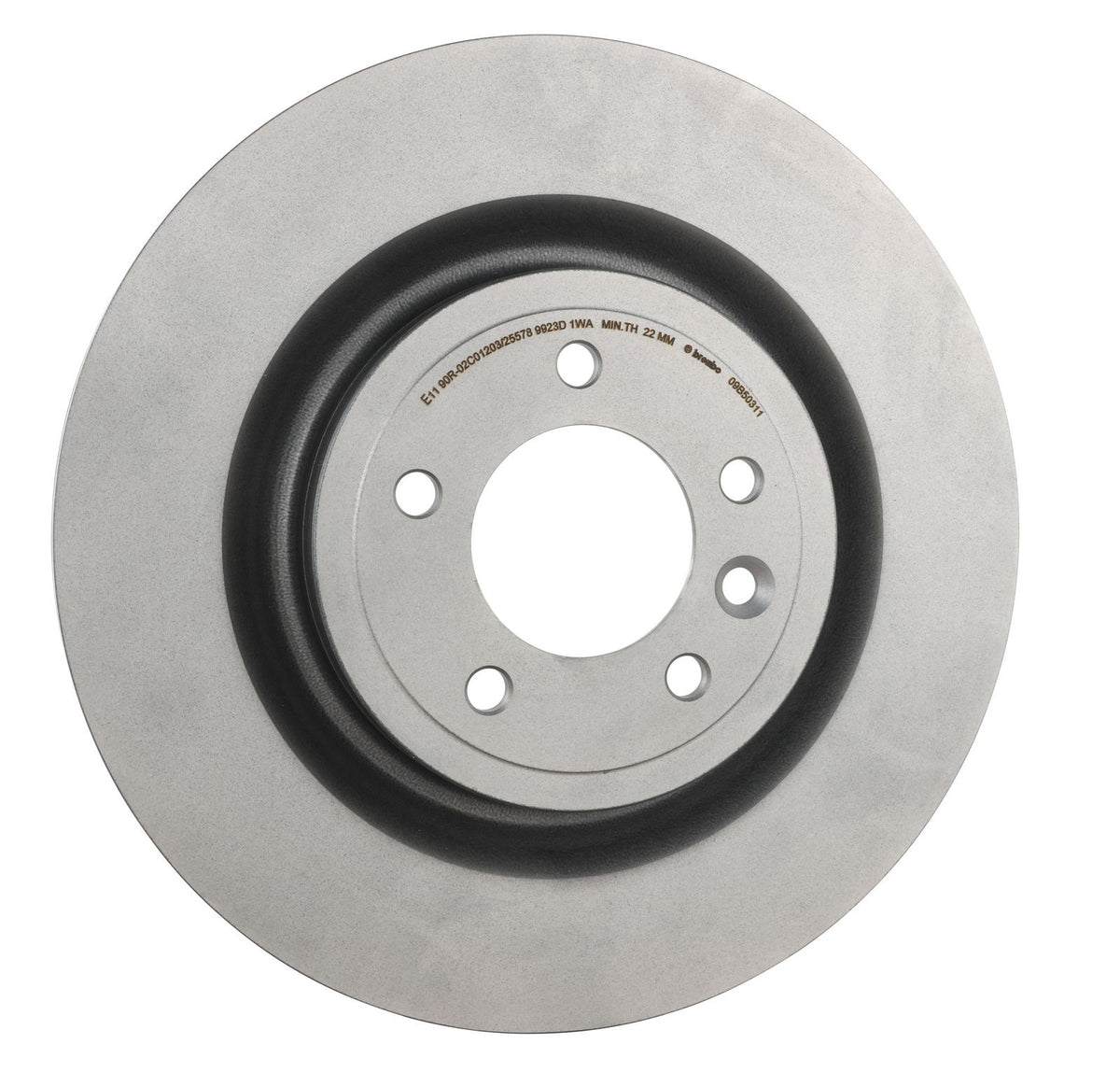 PRIME UV Coated Rear Disc Brake Rotor - 09.B503.11_24