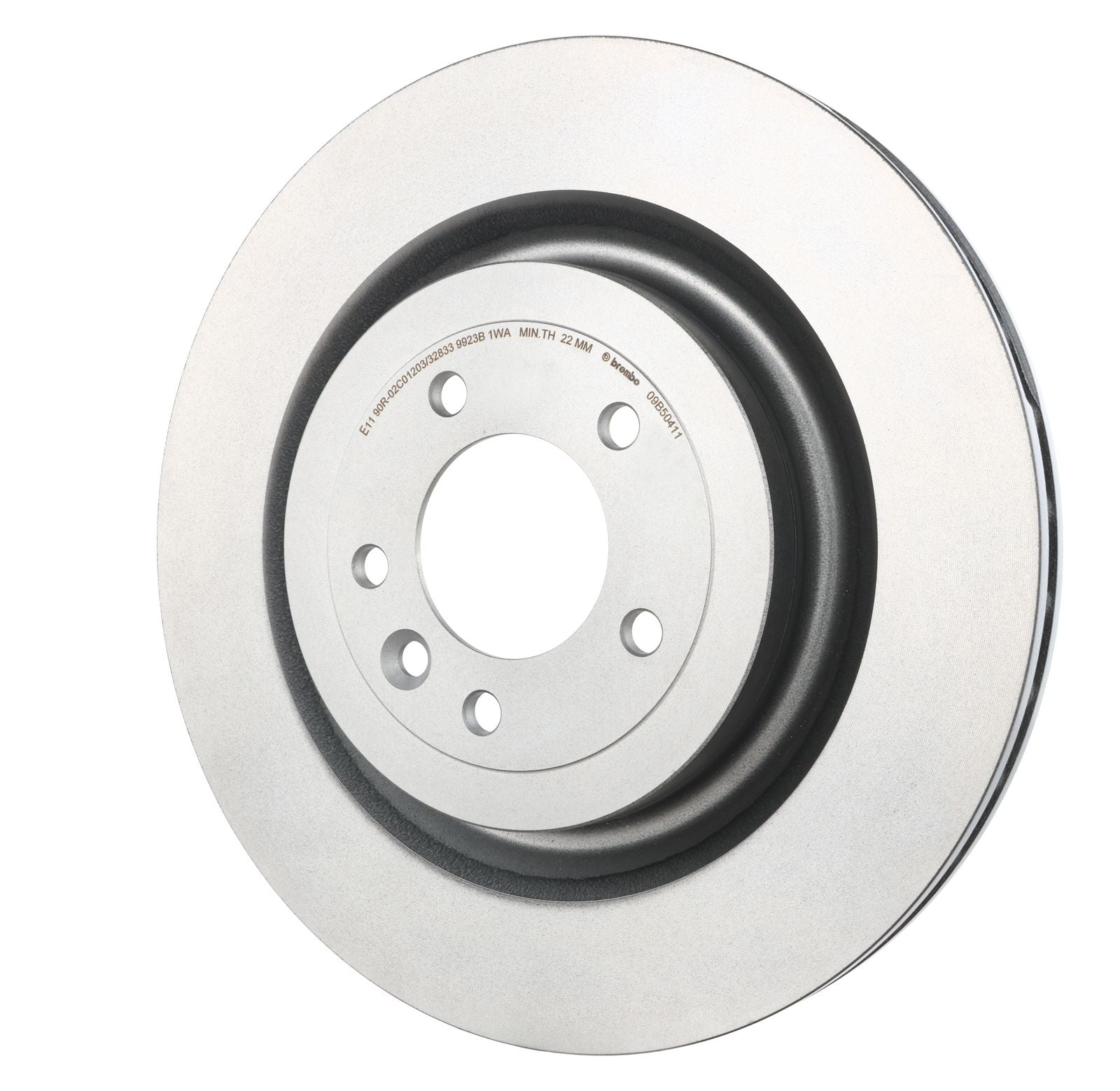 PRIME UV Coated Rear Disc Brake Rotor - 09.B504.11_04