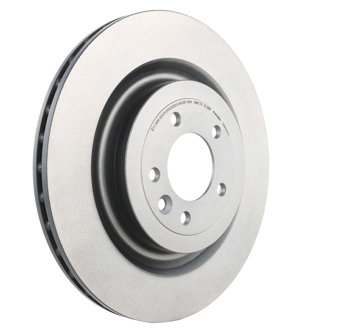 PRIME UV Coated Rear Disc Brake Rotor - 09.B504.11_23