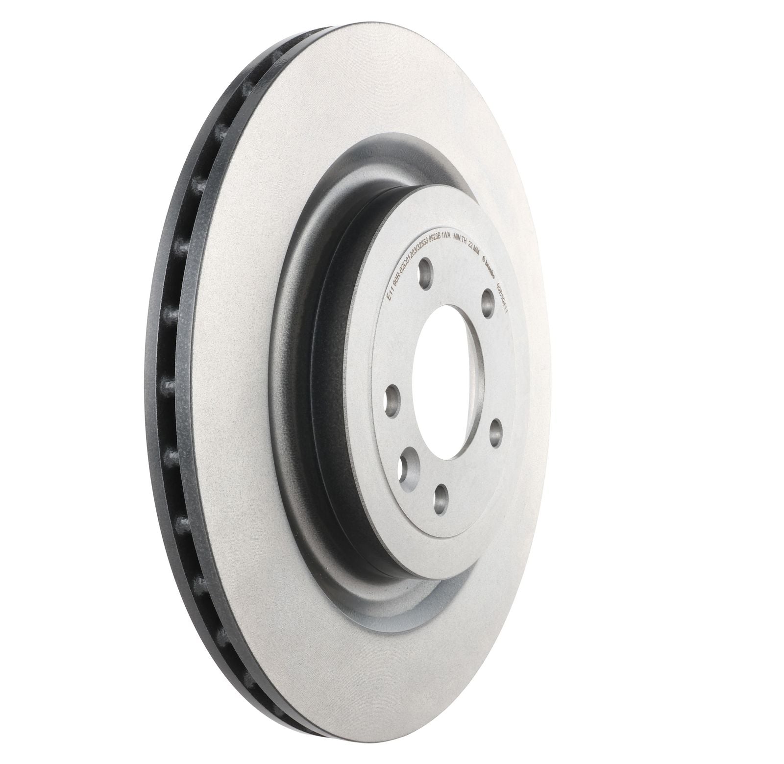 PRIME UV Coated Rear Disc Brake Rotor - 09.B504.11_22