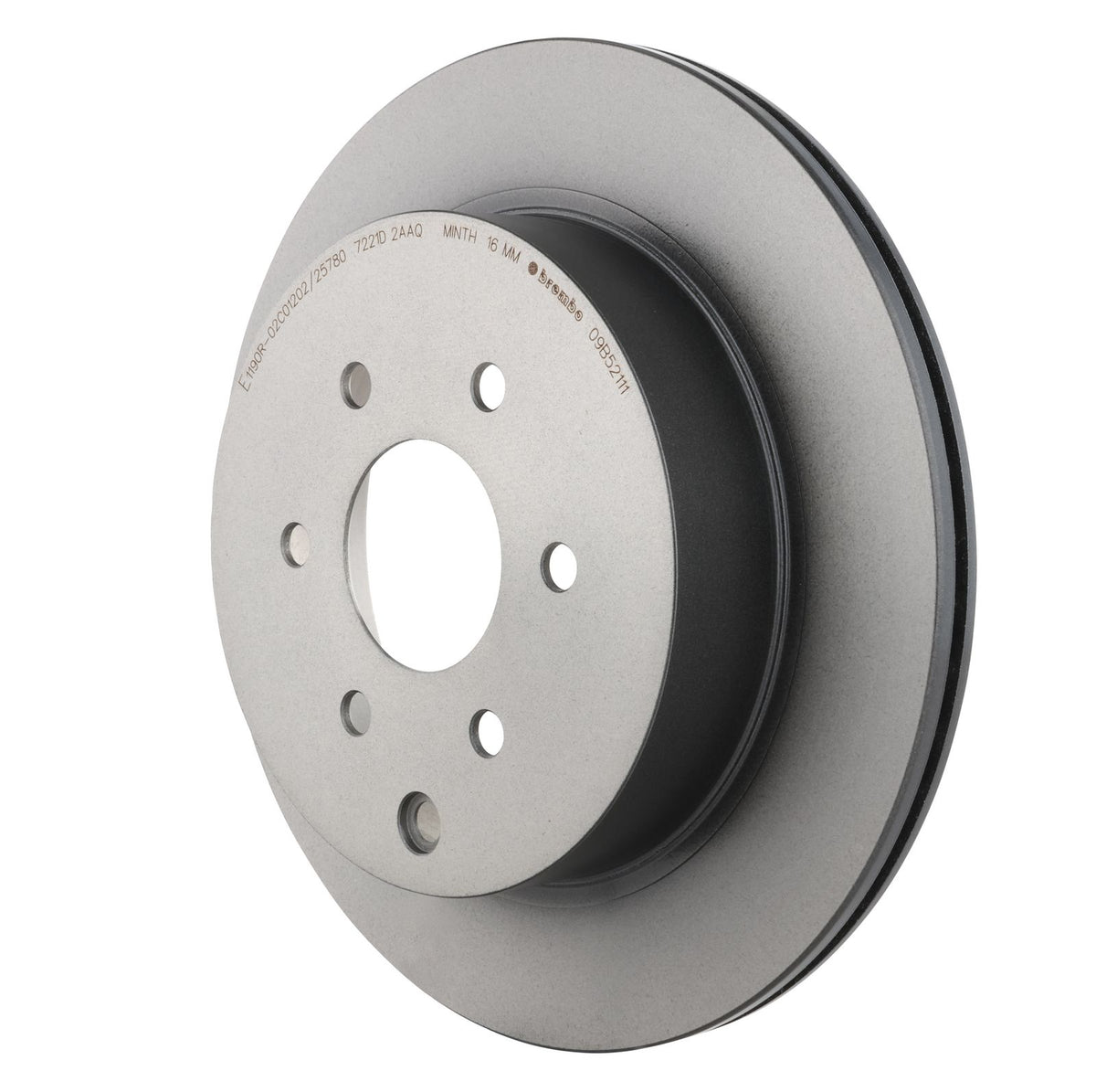 PRIME UV Coated Rear Disc Brake Rotor - 09.B521.11_10