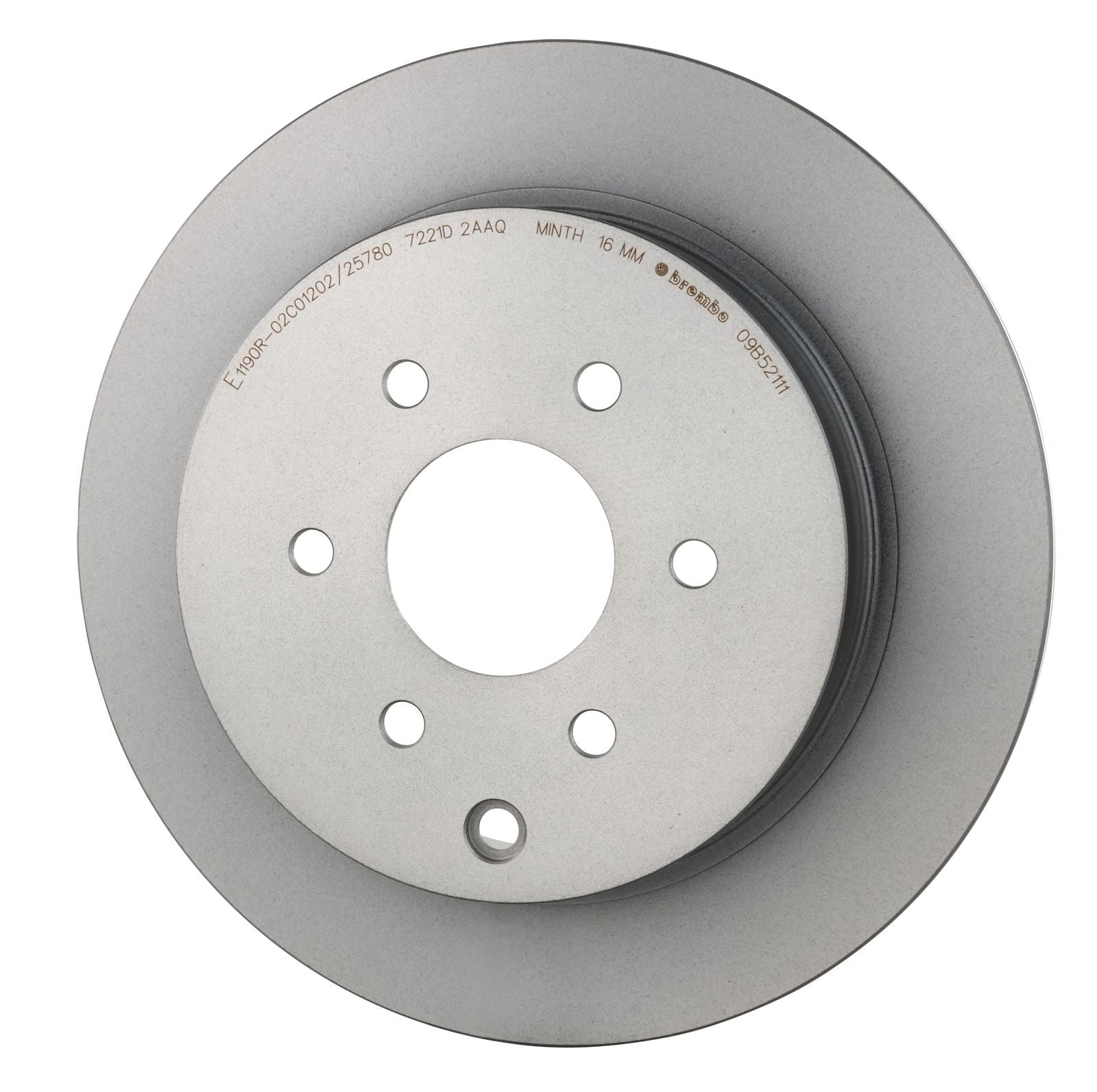 PRIME UV Coated Rear Disc Brake Rotor - 09.B521.11_08
