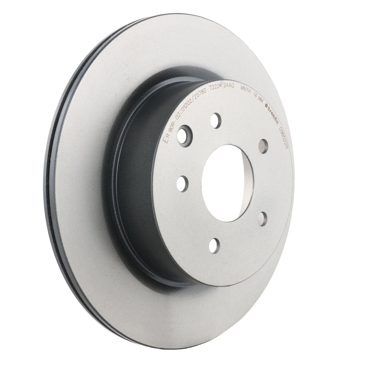 PRIME UV Coated Rear Disc Brake Rotor - 09.B522.11_28