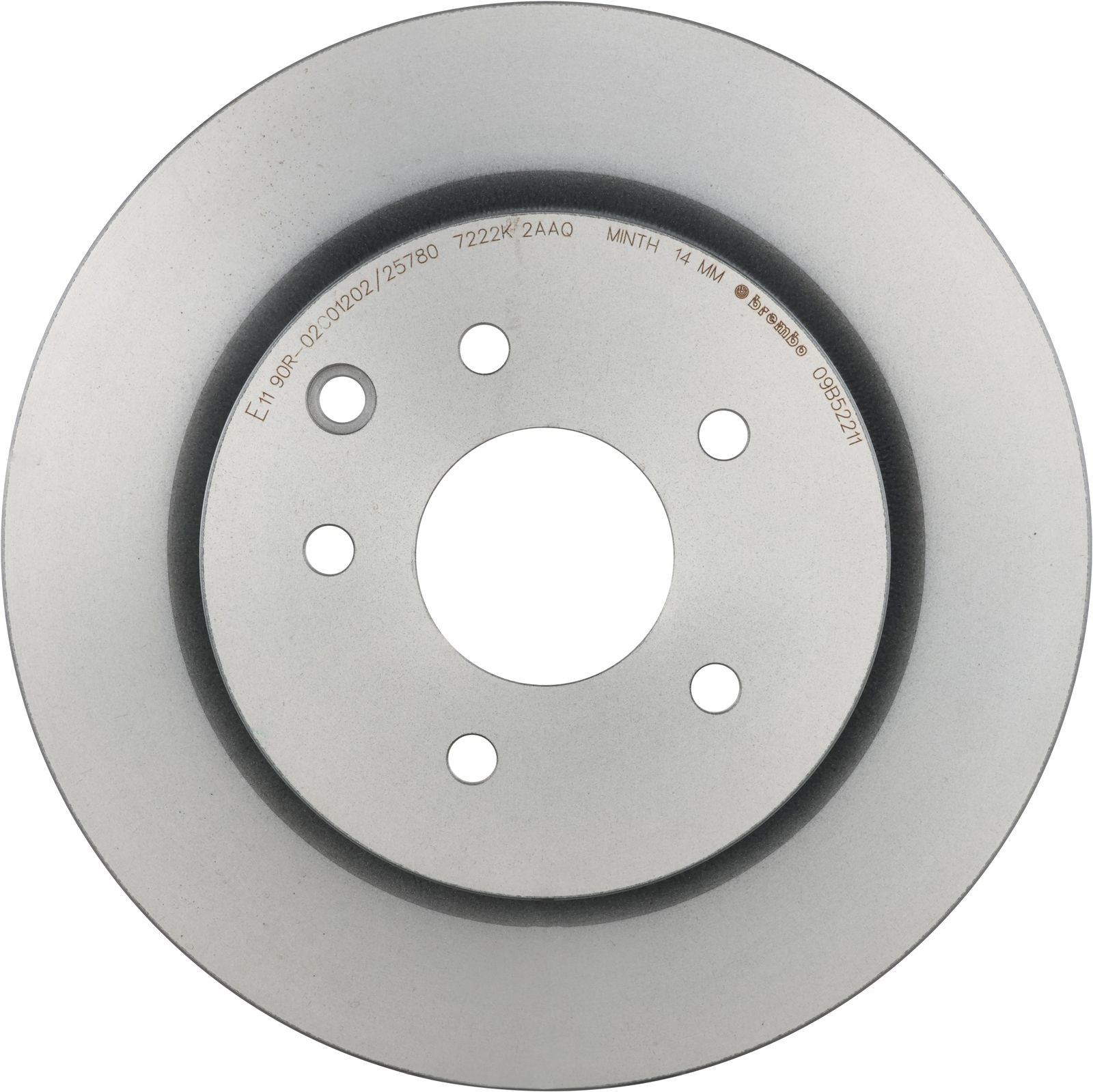 PRIME UV Coated Rear Disc Brake Rotor - 09.B522.11_03