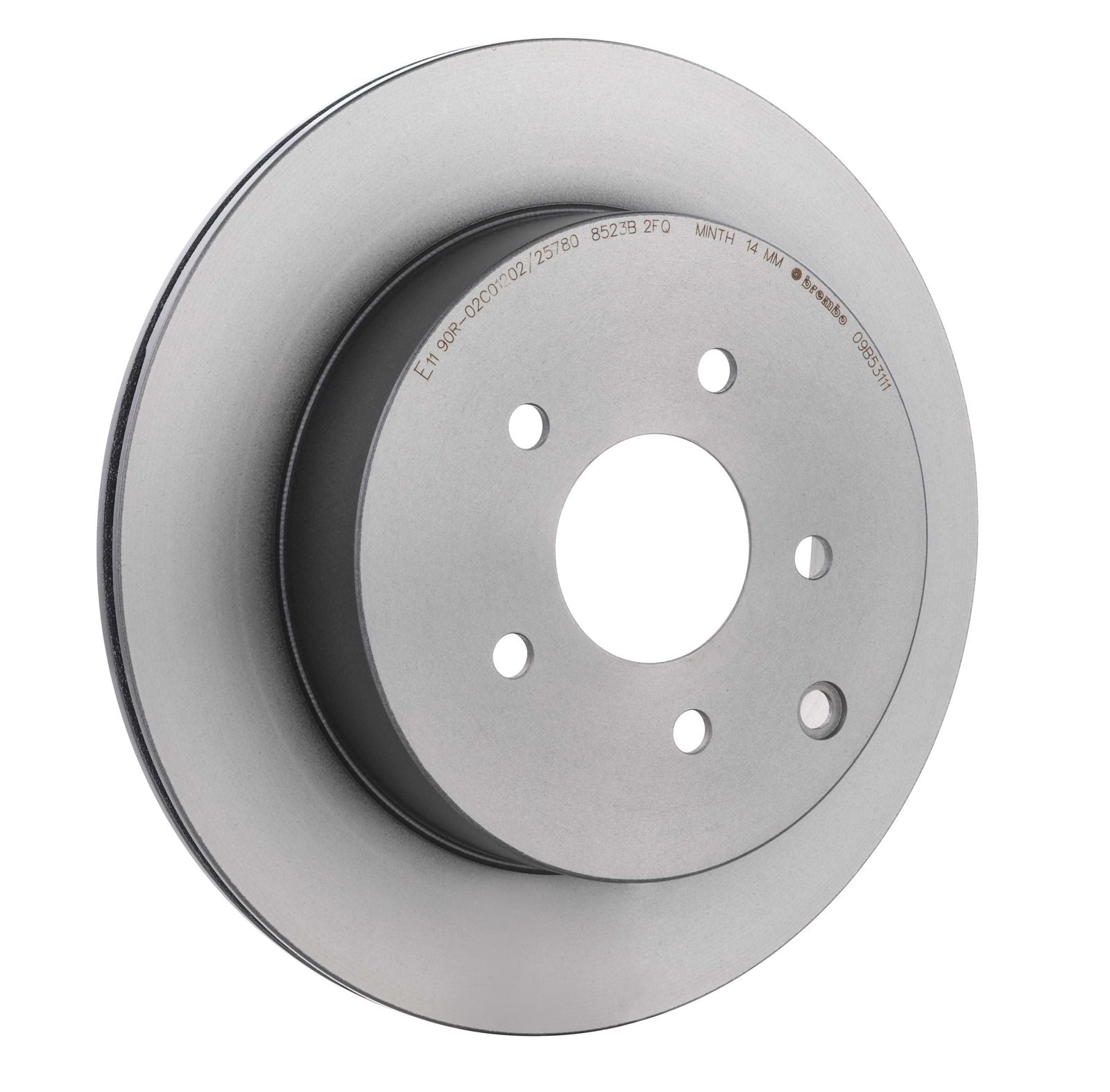 PRIME UV Coated Rear Disc Brake Rotor - 09.B531.11_30