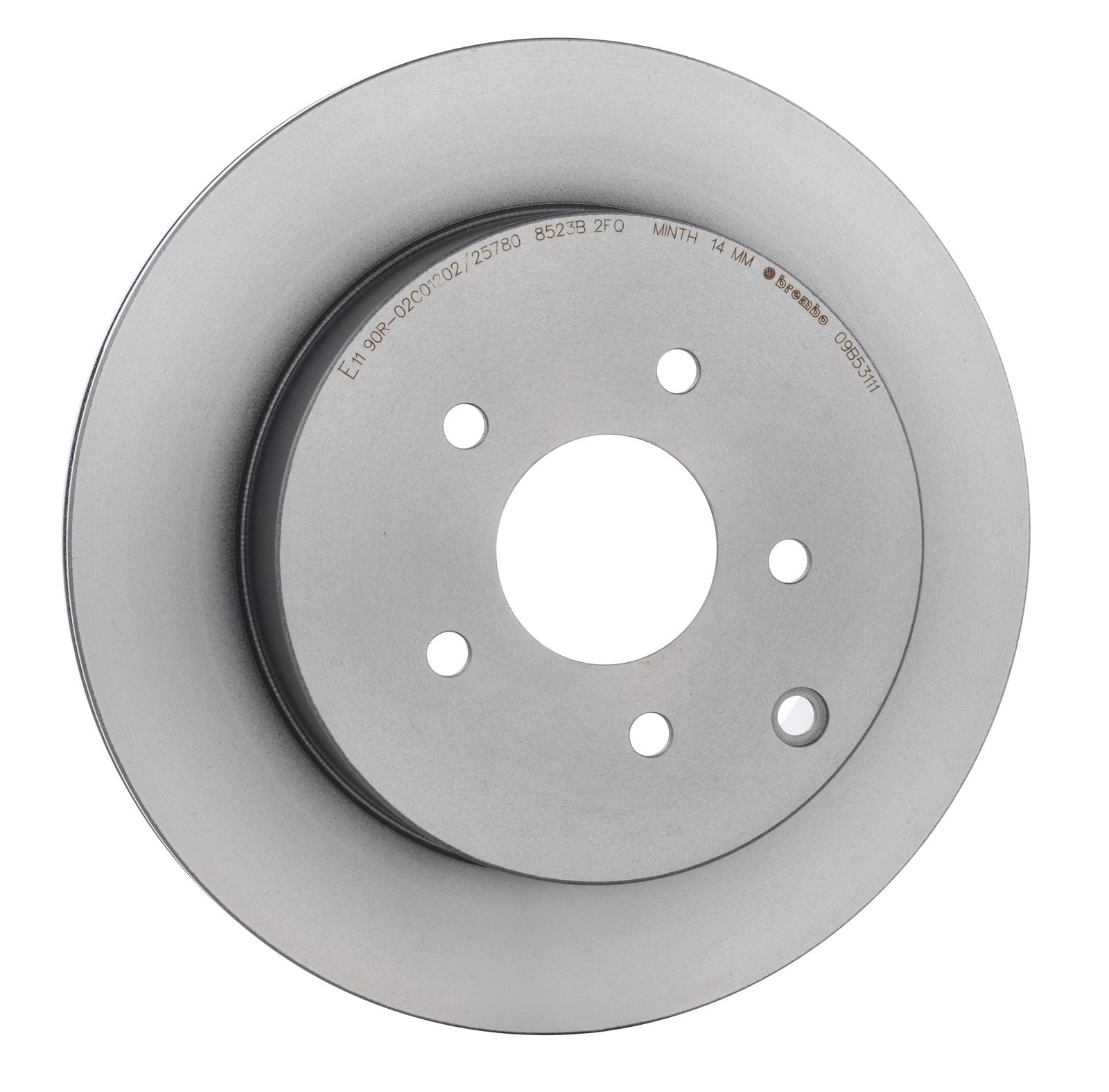 PRIME UV Coated Rear Disc Brake Rotor - 09.B531.11_31