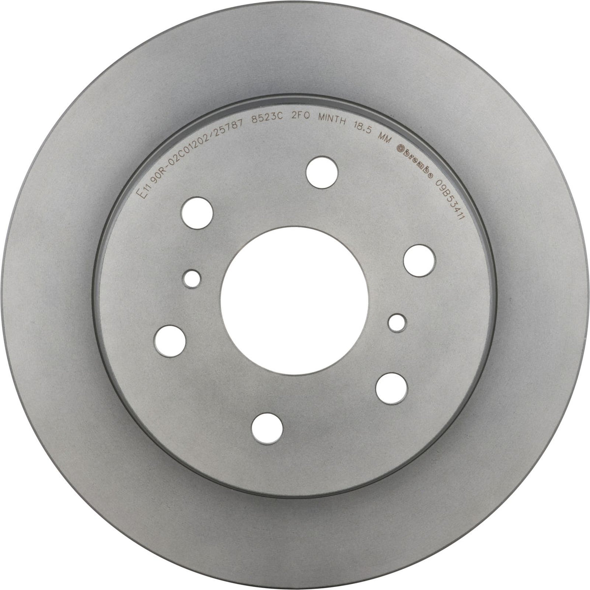 PRIME UV Coated Rear Disc Brake Rotor - 09.B534.11_03