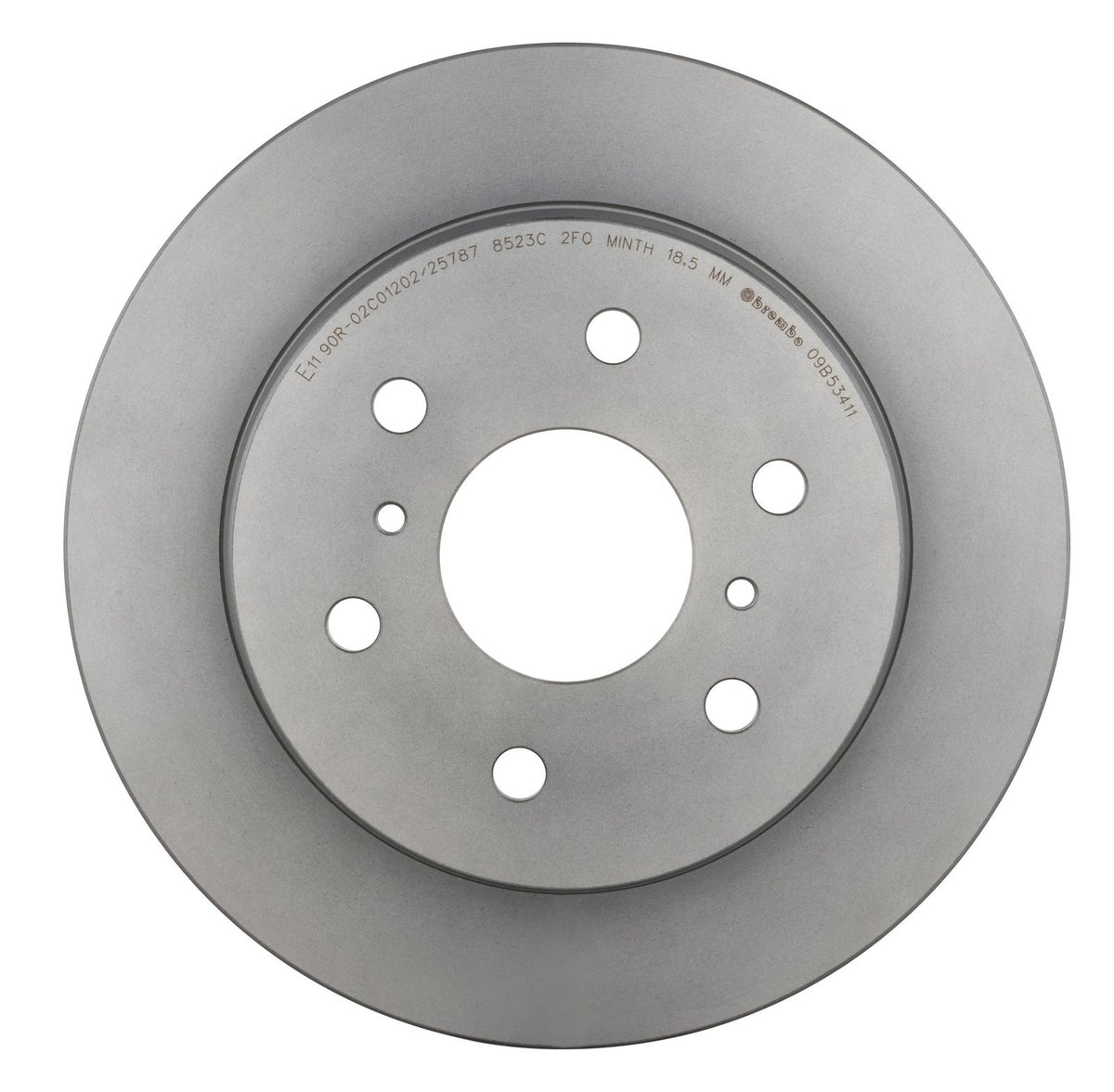 PRIME UV Coated Rear Disc Brake Rotor - 09.B534.11_06