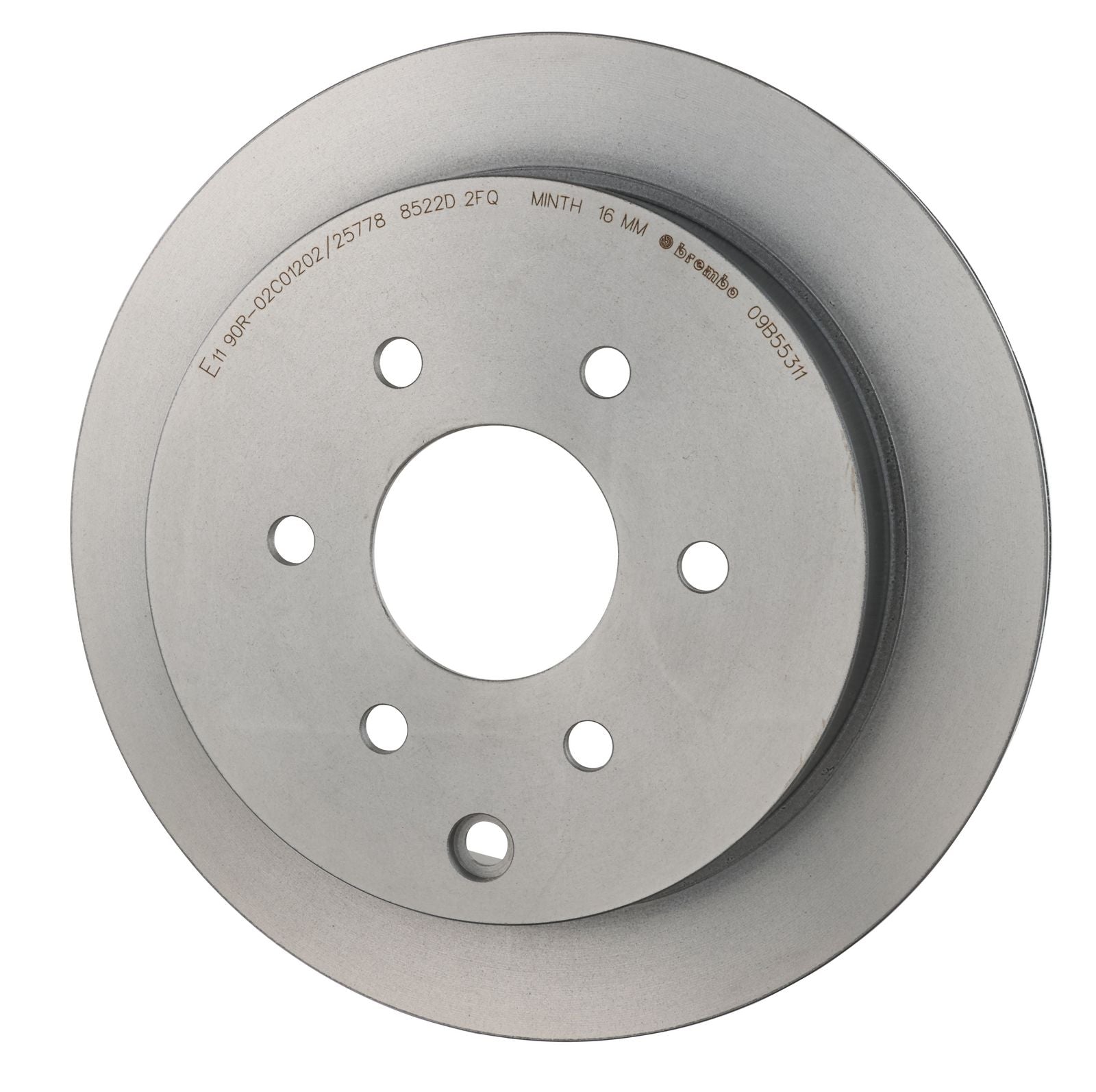 PRIME UV Coated Rear Disc Brake Rotor - 09.B553.11_03