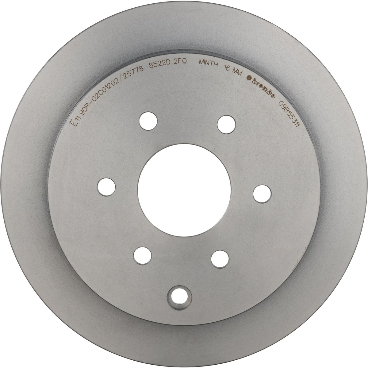 PRIME UV Coated Rear Disc Brake Rotor - 09.B553.11_28