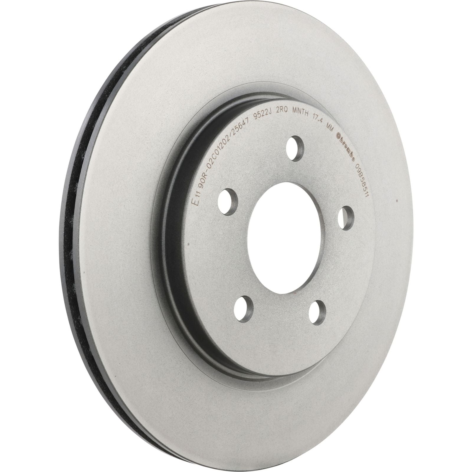 PRIME UV Coated Rear Disc Brake Rotor - 09.B585.11_01