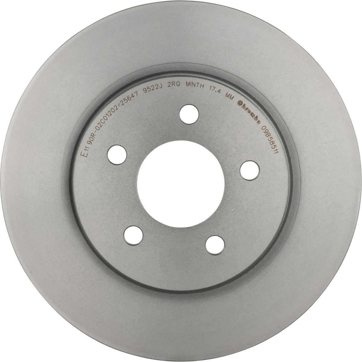 PRIME UV Coated Rear Disc Brake Rotor - 09.B585.11_05
