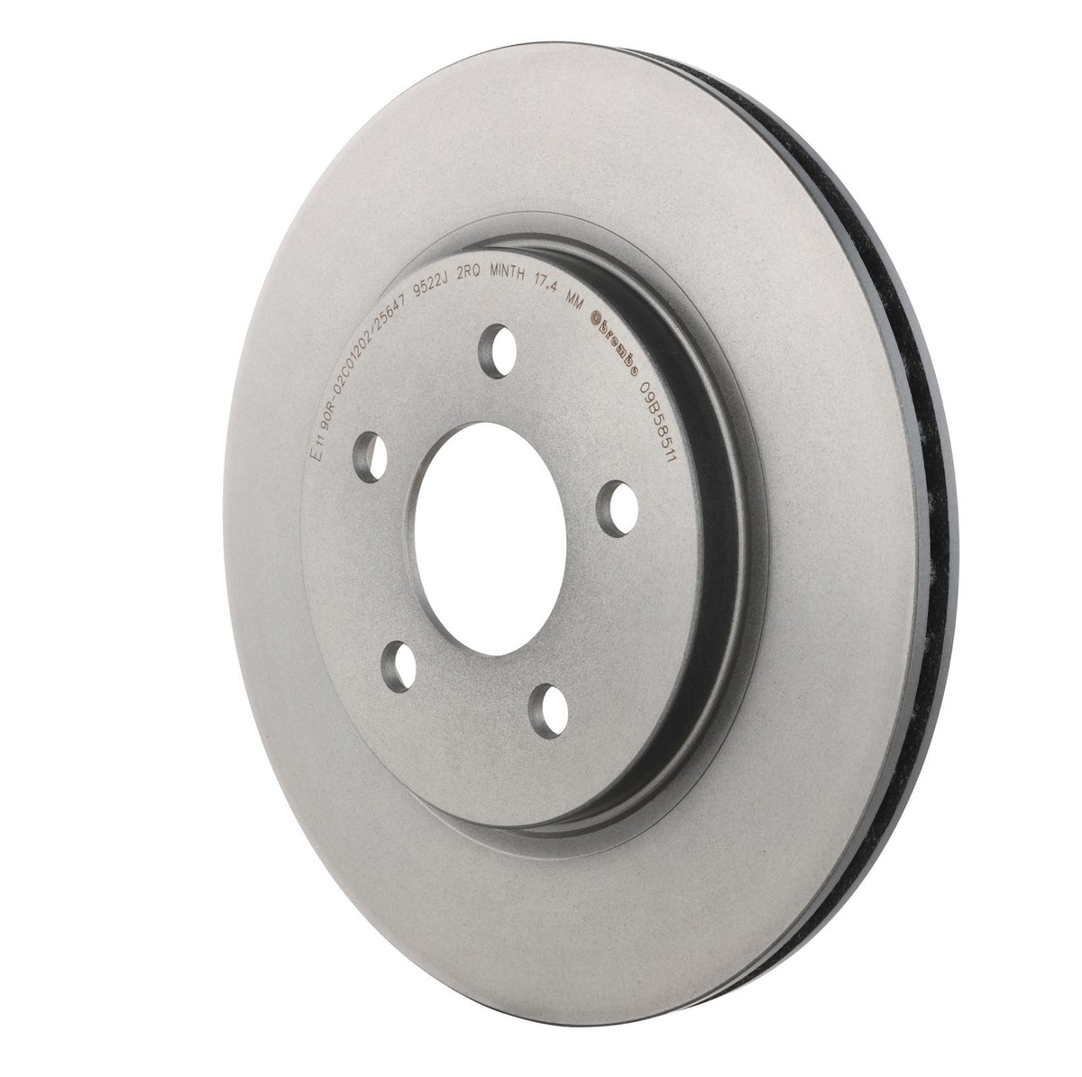 PRIME UV Coated Rear Disc Brake Rotor - 09.B585.11_10
