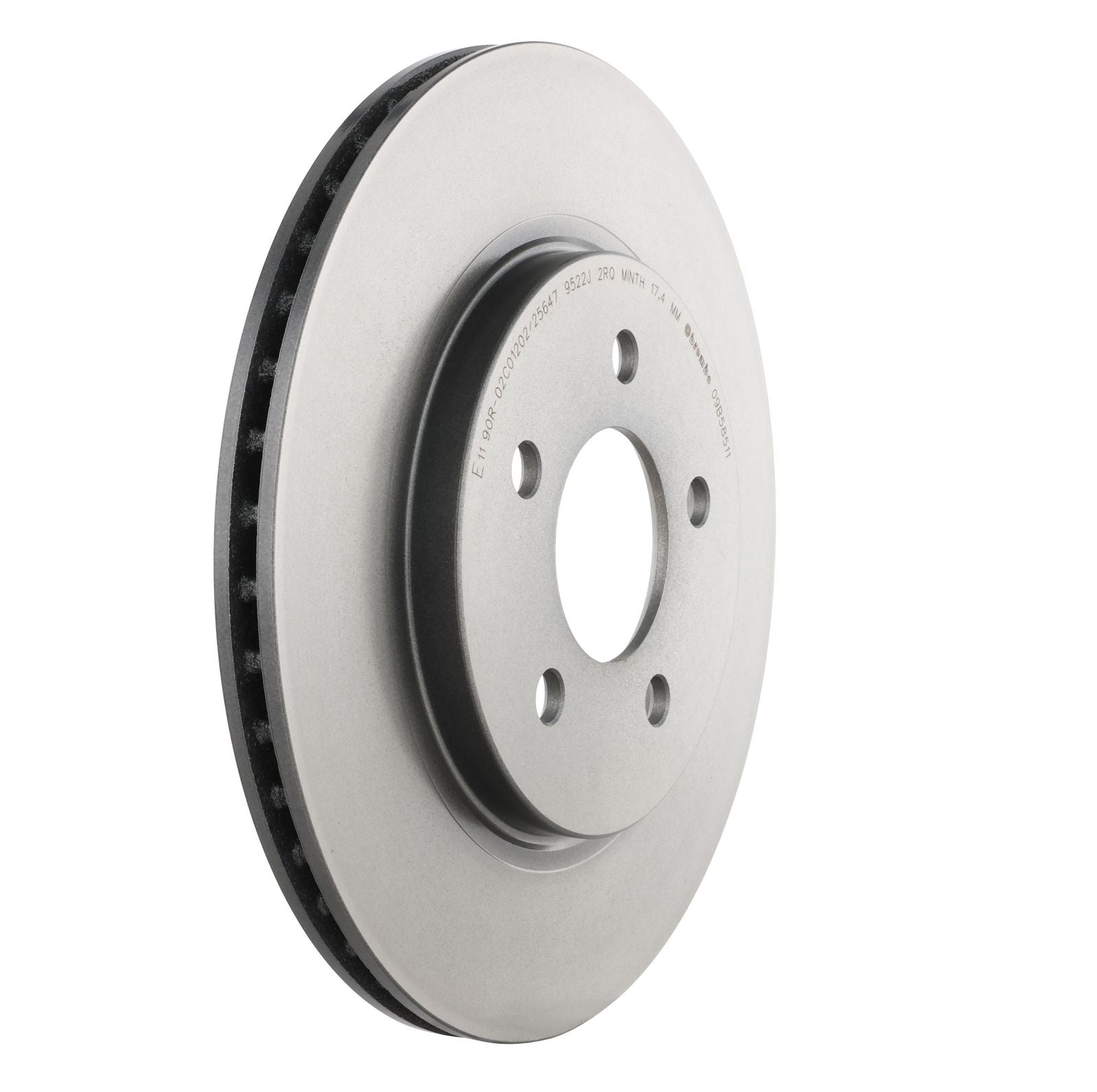 PRIME UV Coated Rear Disc Brake Rotor - 09.B585.11_27