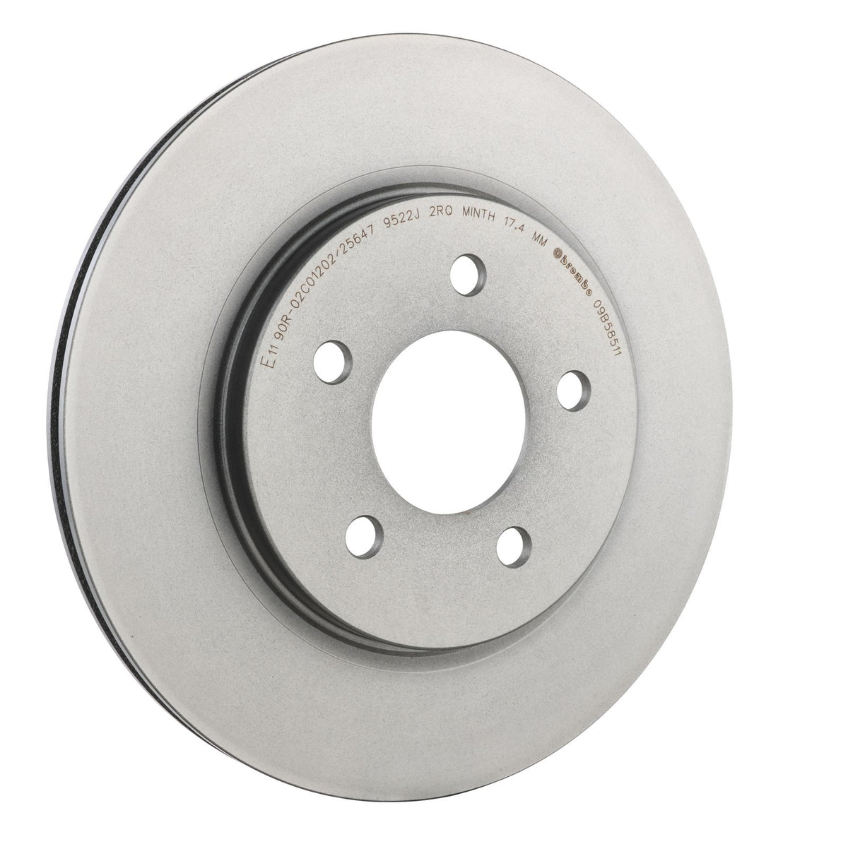 PRIME UV Coated Rear Disc Brake Rotor - 09.B585.11_29