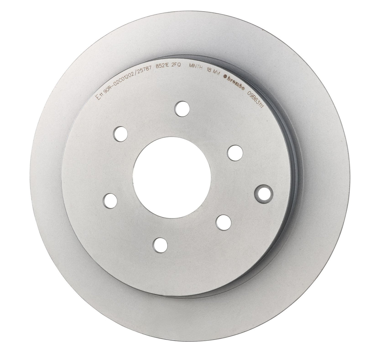 PRIME UV Coated Rear Disc Brake Rotor - 09.B631.11_08