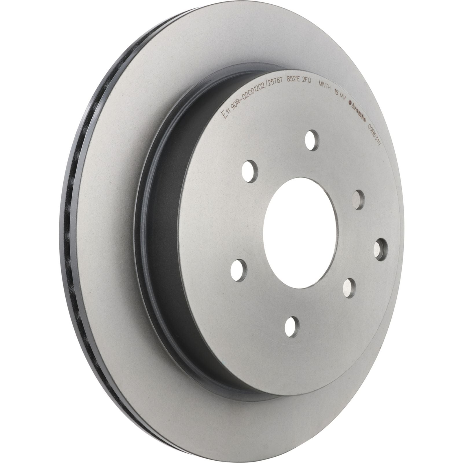 PRIME UV Coated Rear Disc Brake Rotor - 09.B631.11_05