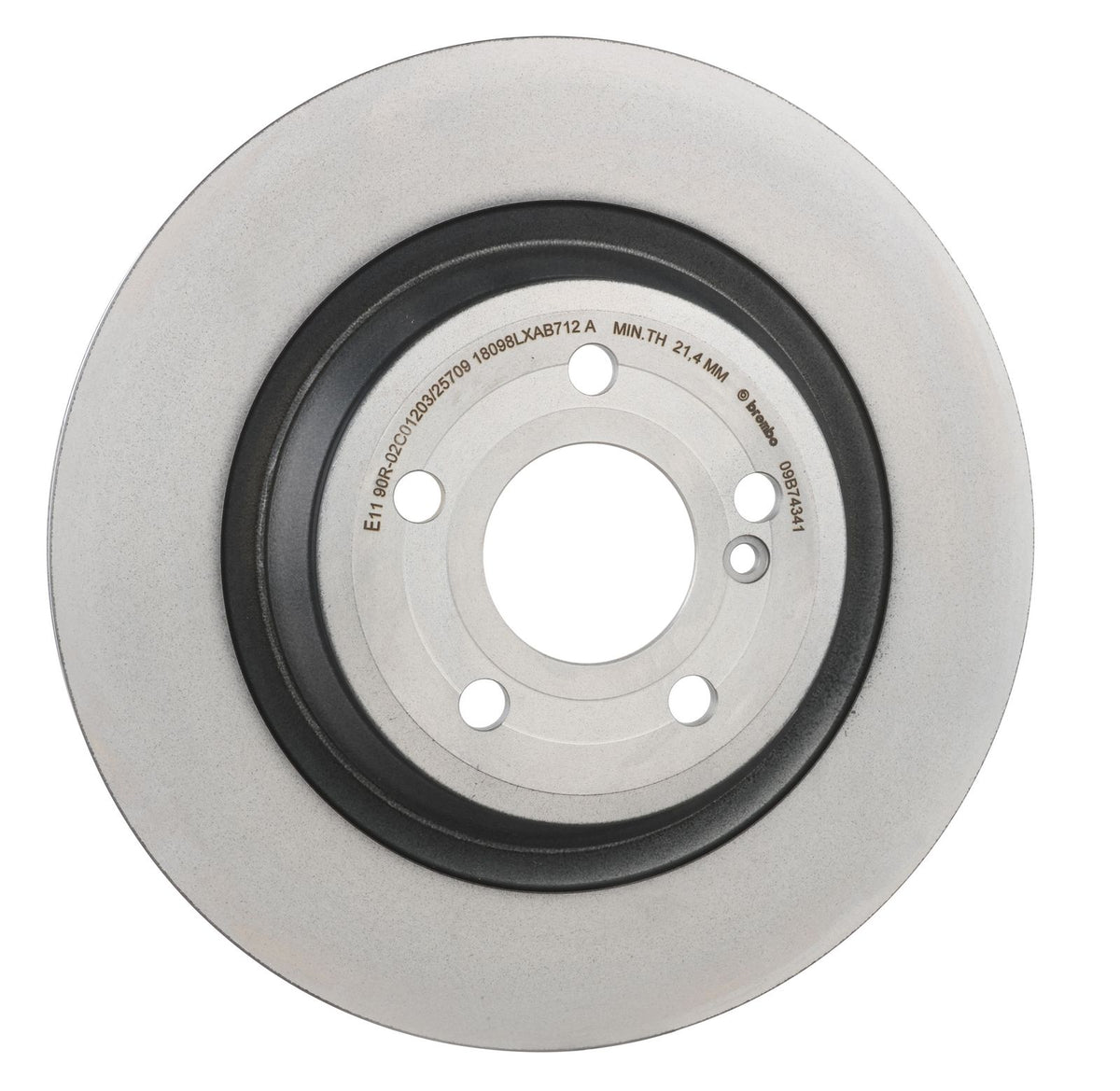 PRIME UV Coated Rear Disc Brake Rotor - 09.B743.41_24
