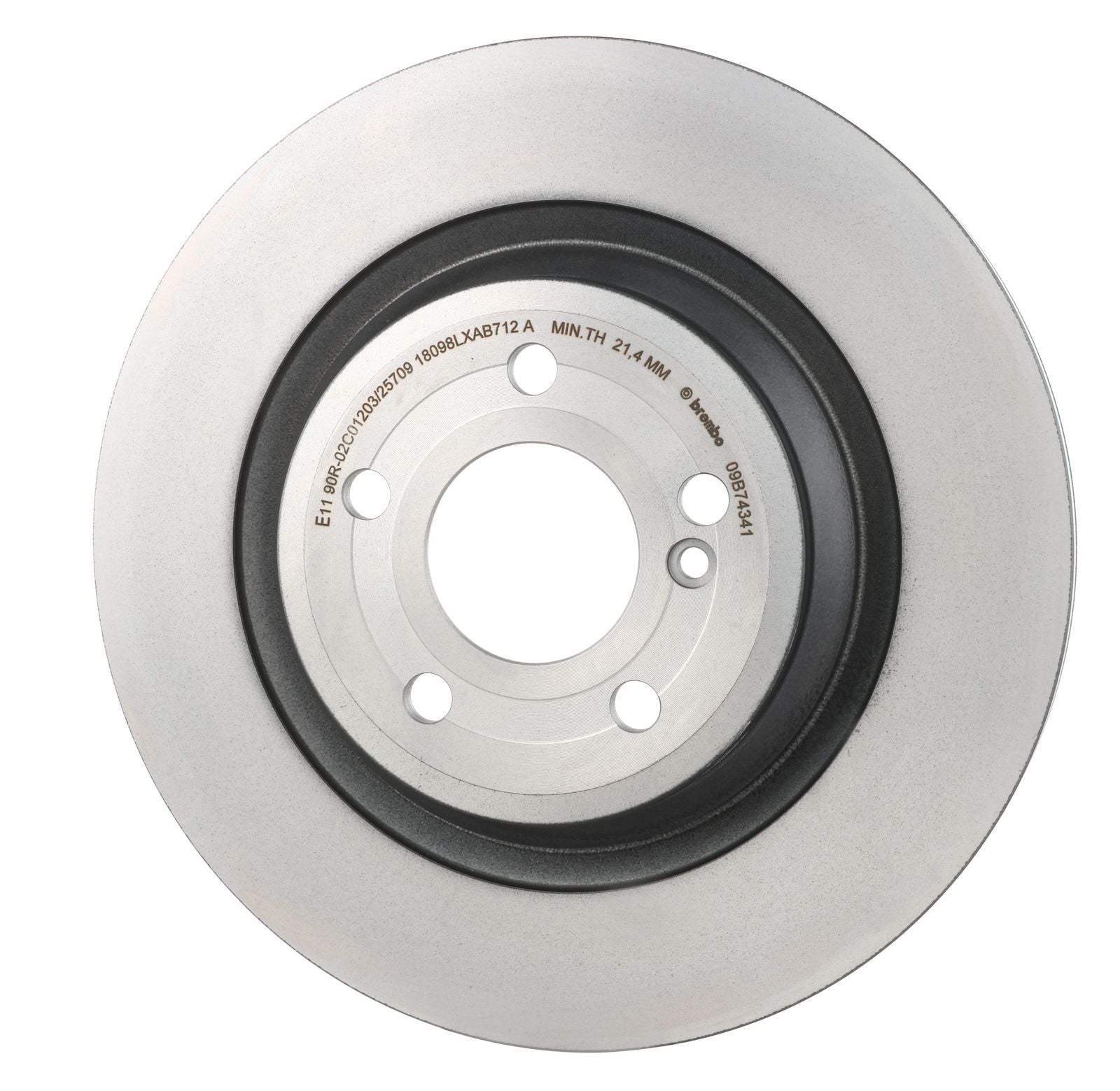 PRIME UV Coated Rear Disc Brake Rotor - 09.B743.41_02