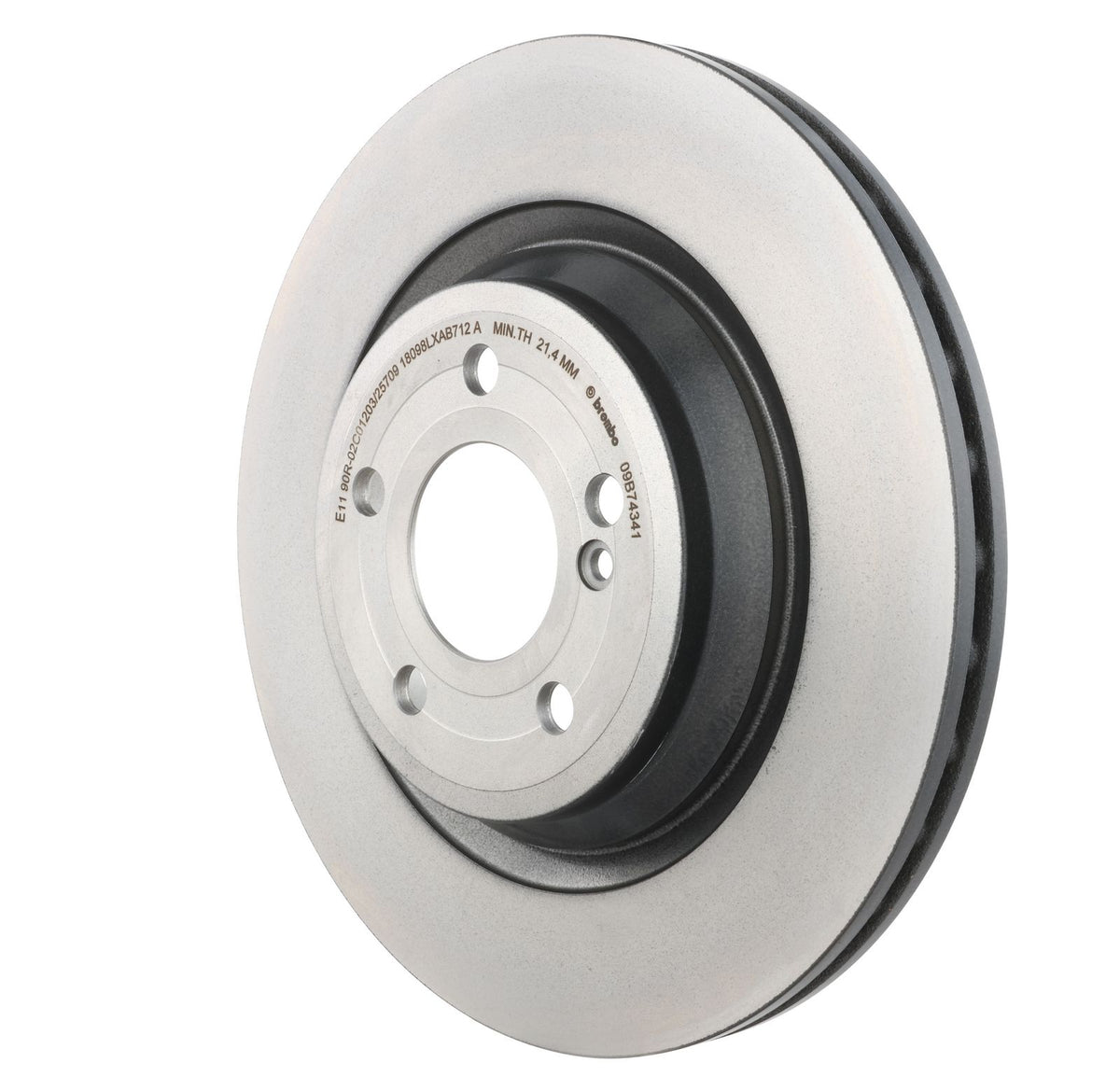 PRIME UV Coated Rear Disc Brake Rotor - 09.B743.41_04