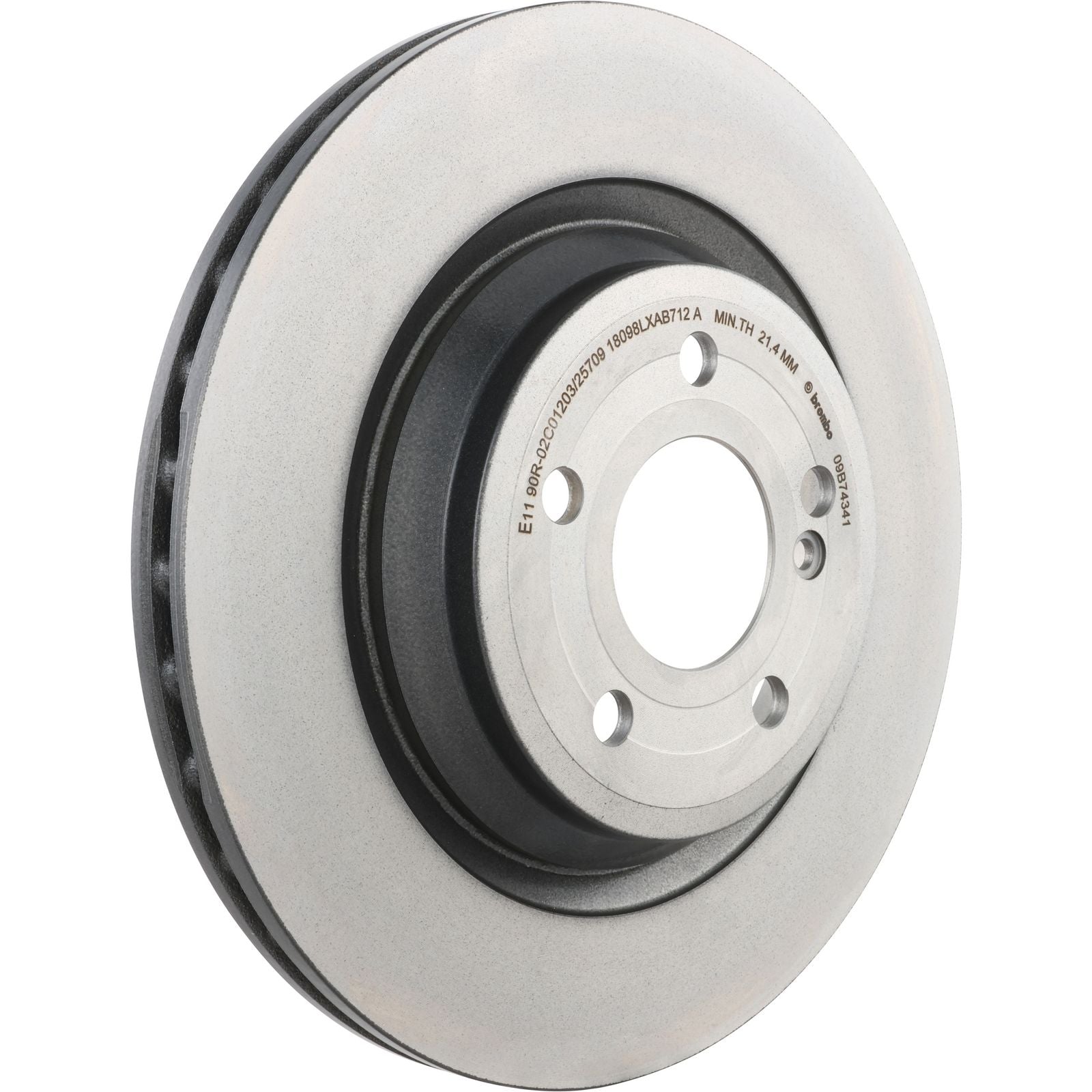 PRIME UV Coated Rear Disc Brake Rotor - 09.B743.41_26