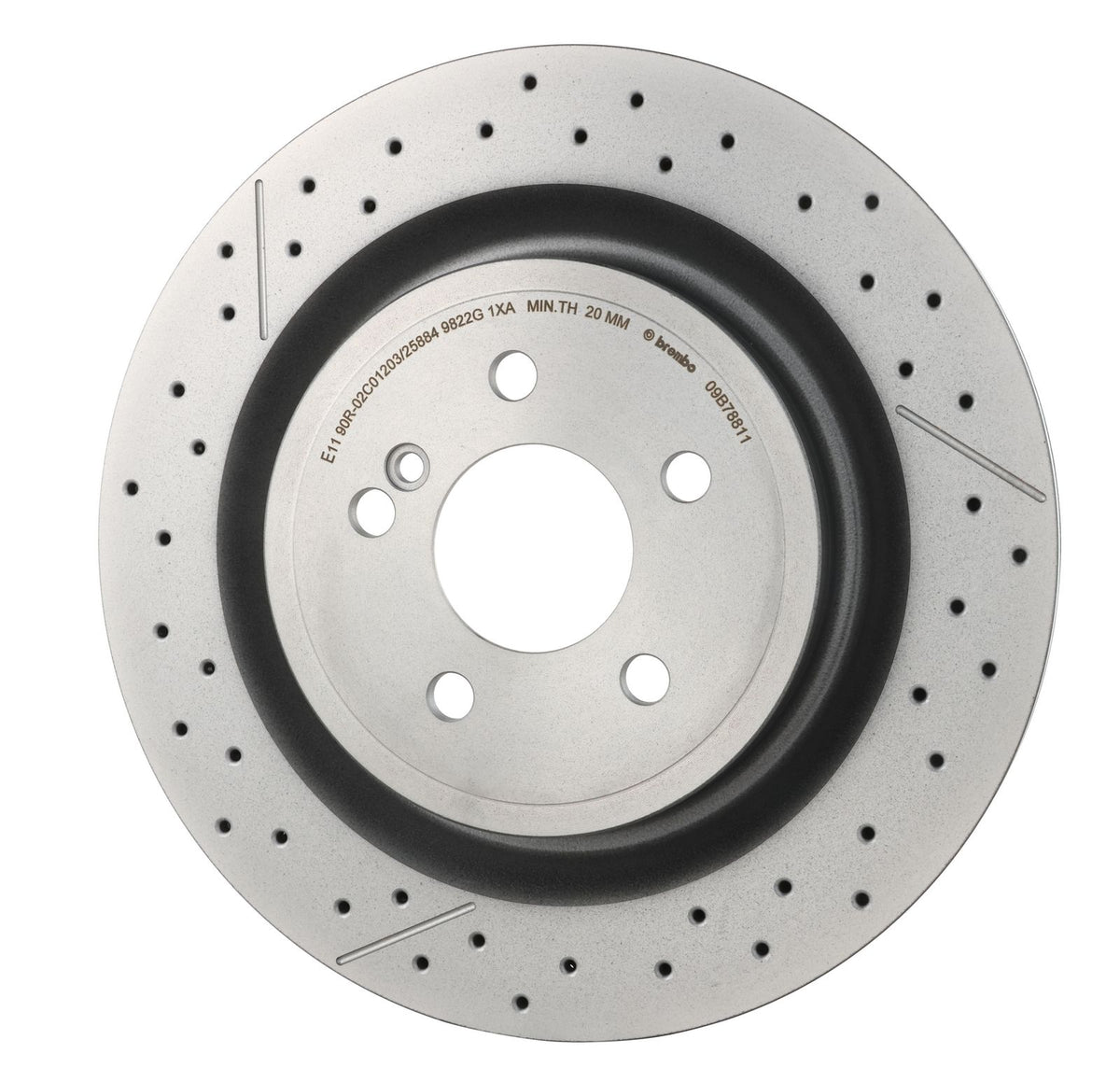 PRIME UV Coated Rear Disc Brake Rotor - 09.B788.11_03
