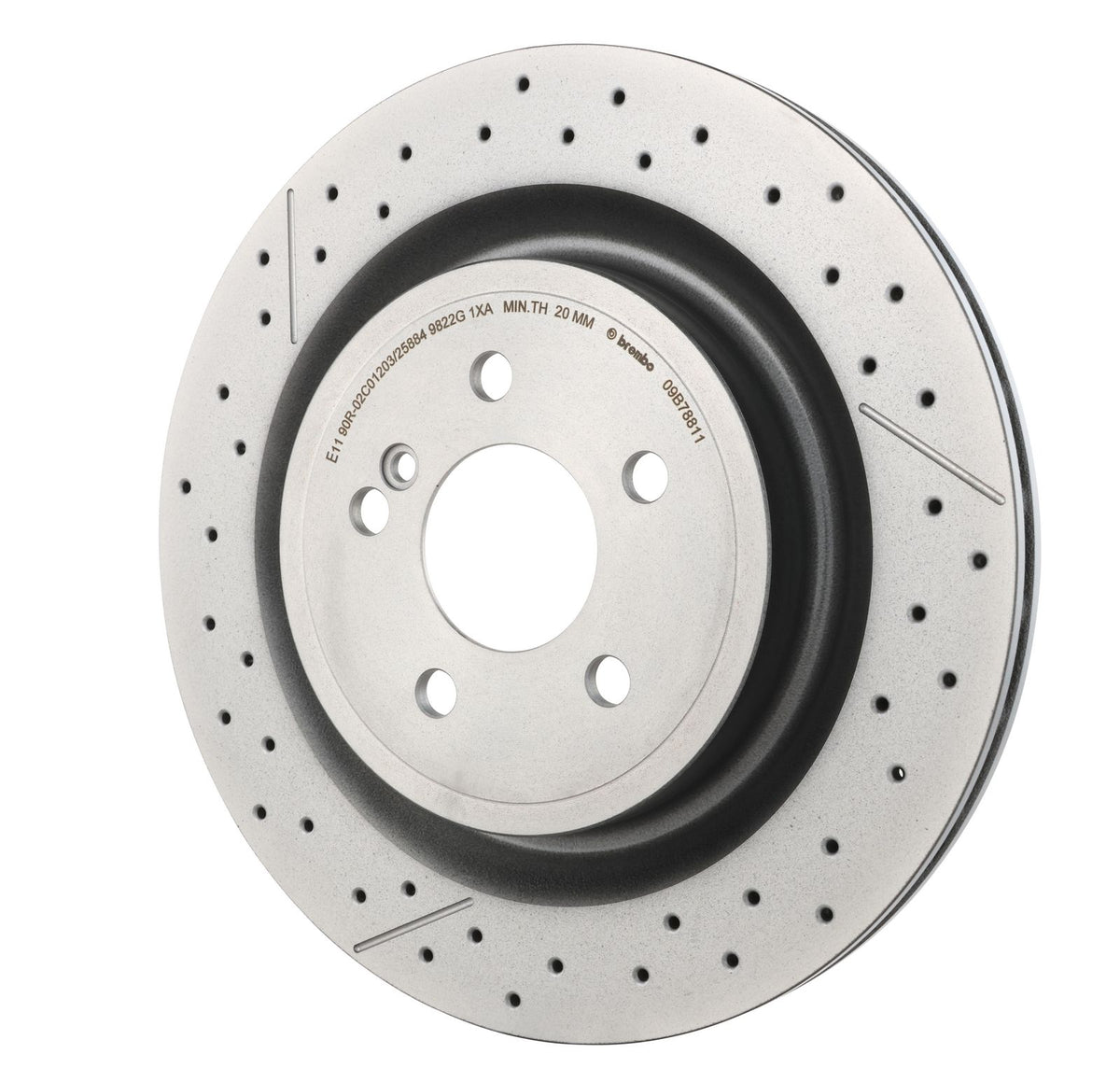 PRIME UV Coated Rear Disc Brake Rotor - 09.B788.11_04