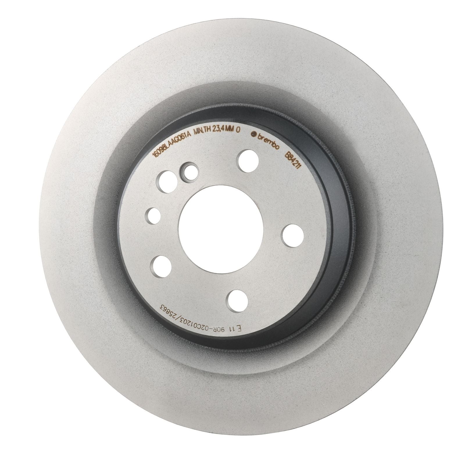 PRIME UV Coated Rear Disc Brake Rotor - 09.B842.11_03