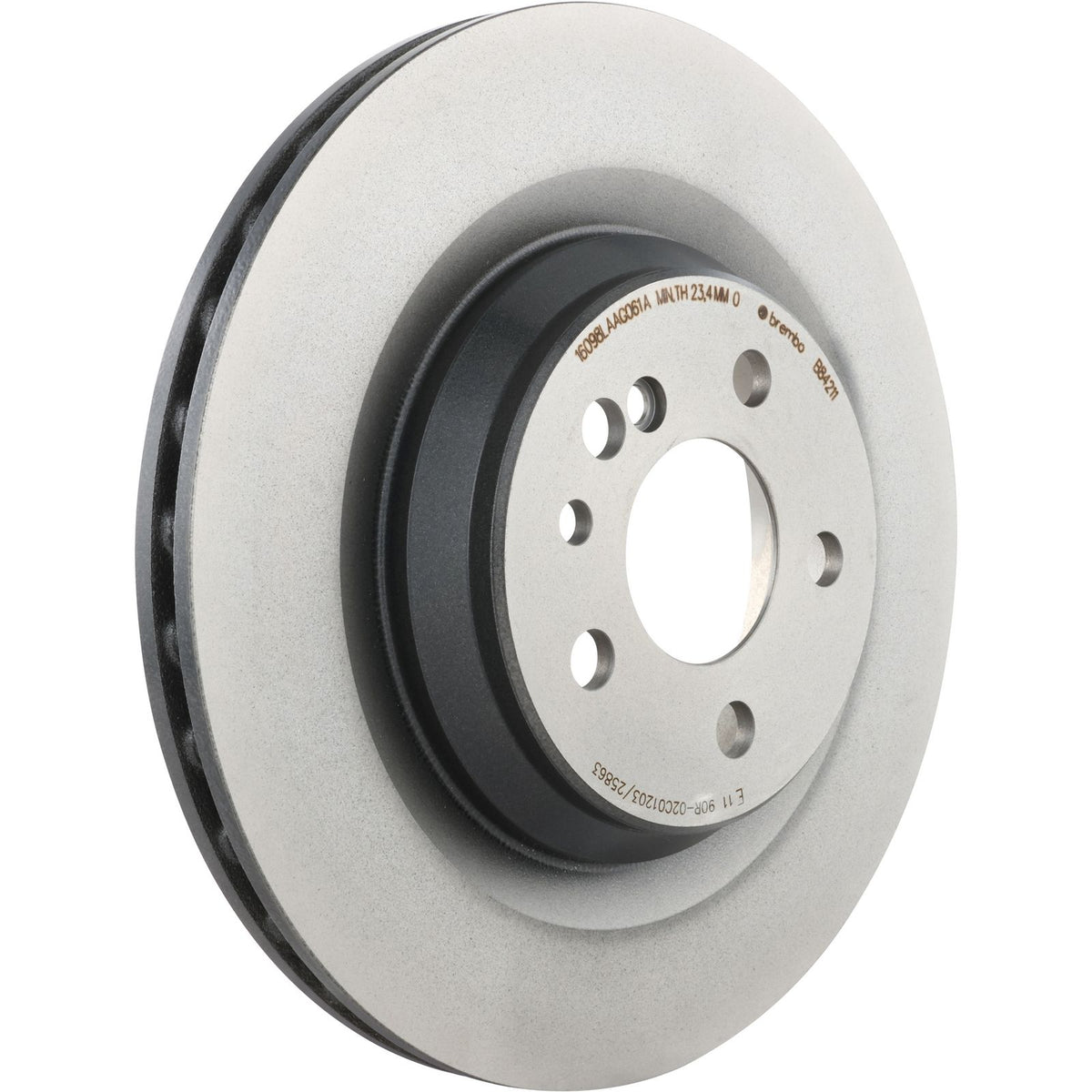 PRIME UV Coated Rear Disc Brake Rotor - 09.B842.11_26