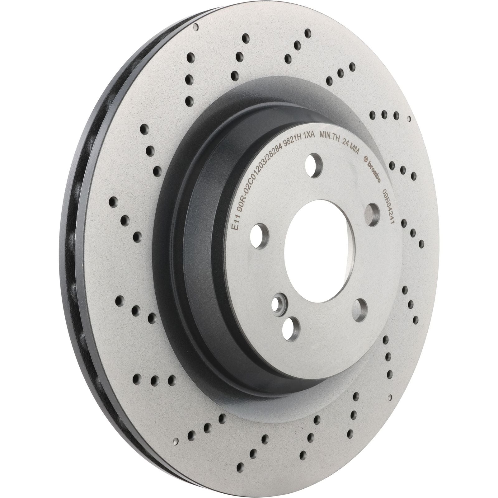 PRIME UV Coated Rear Disc Brake Rotor - 09.B842.41_26