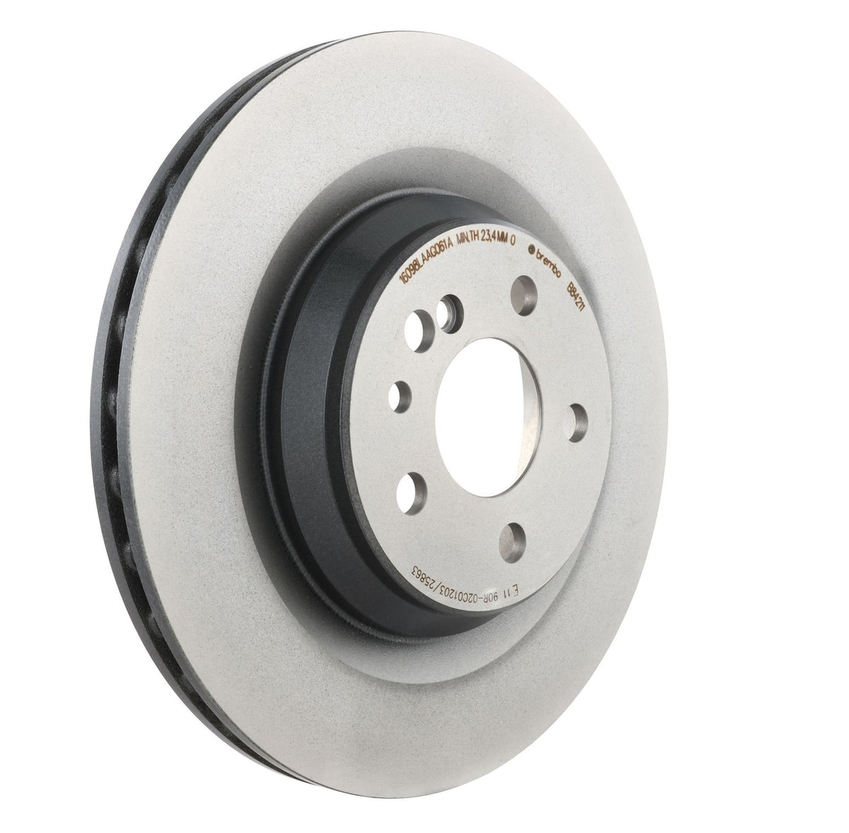 PRIME UV Coated Rear Disc Brake Rotor - 09.B842.11_23