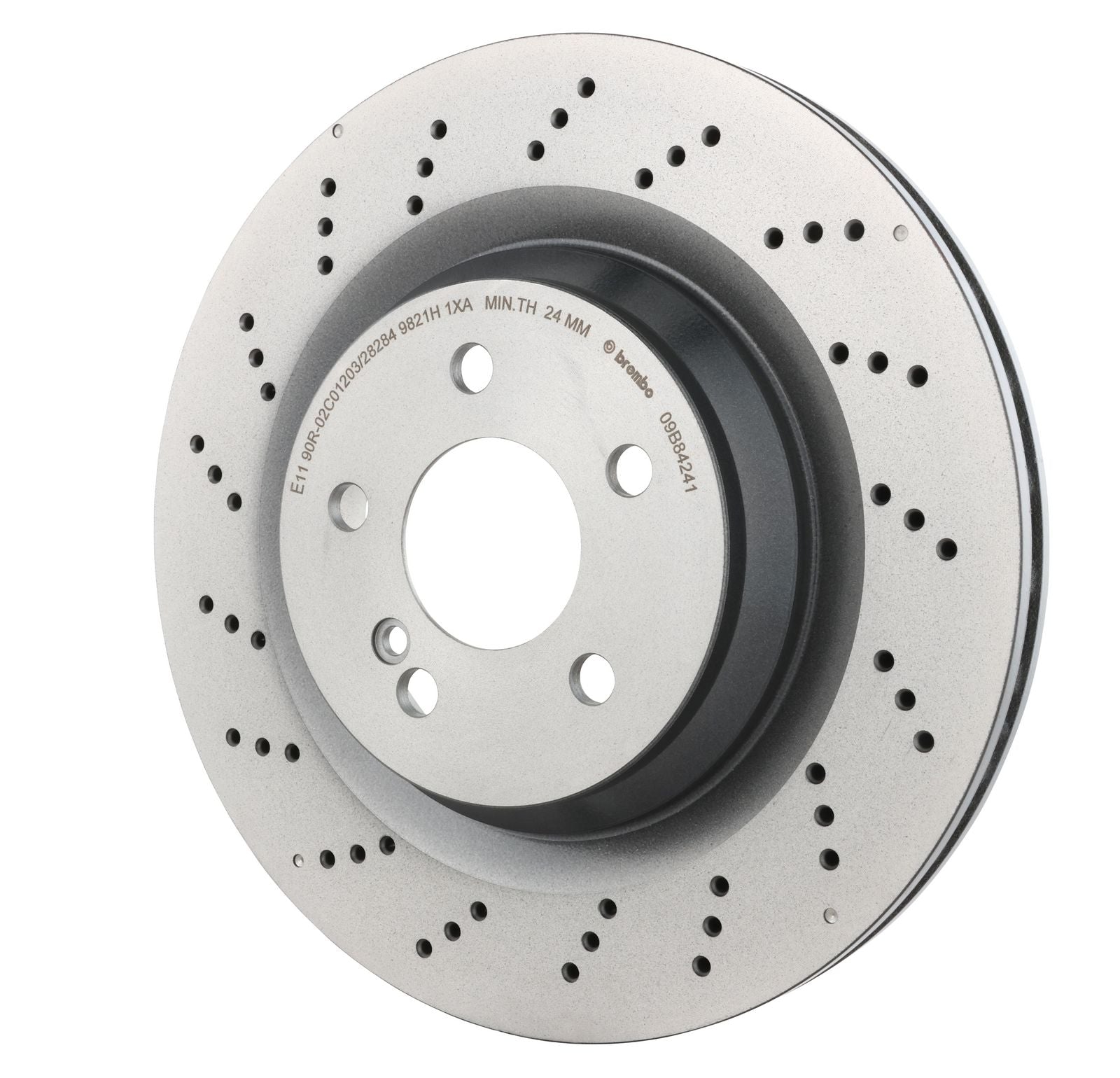 PRIME UV Coated Rear Disc Brake Rotor - 09.B842.41_04