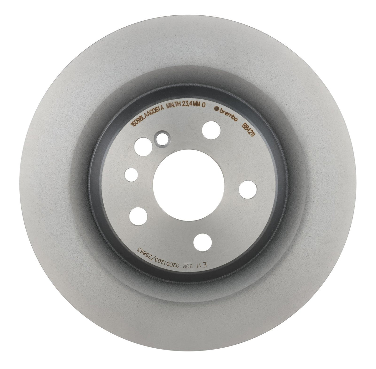 PRIME UV Coated Rear Disc Brake Rotor - 09.B842.11_02