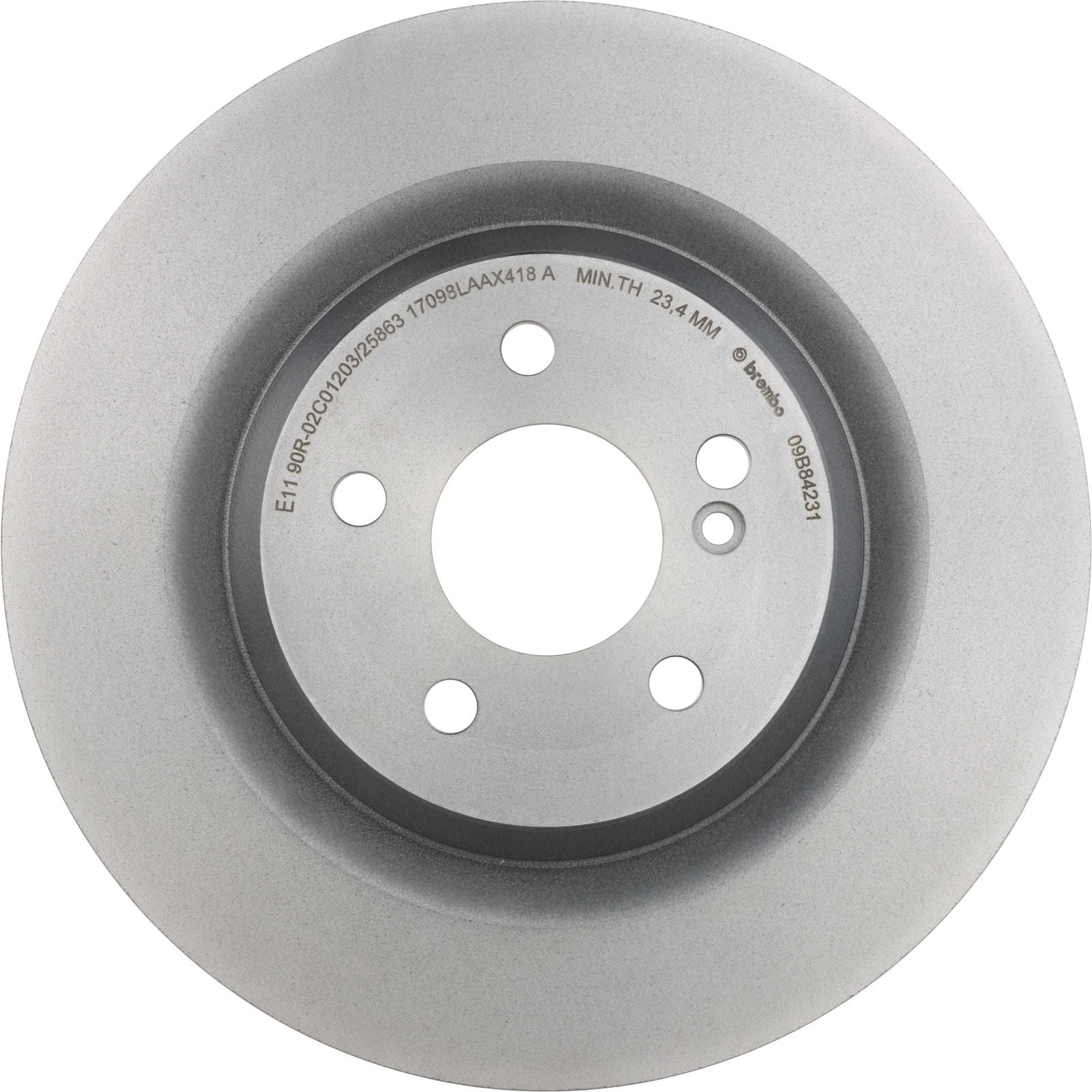 PRIME UV Coated Rear Disc Brake Rotor - 09.B842.31_03