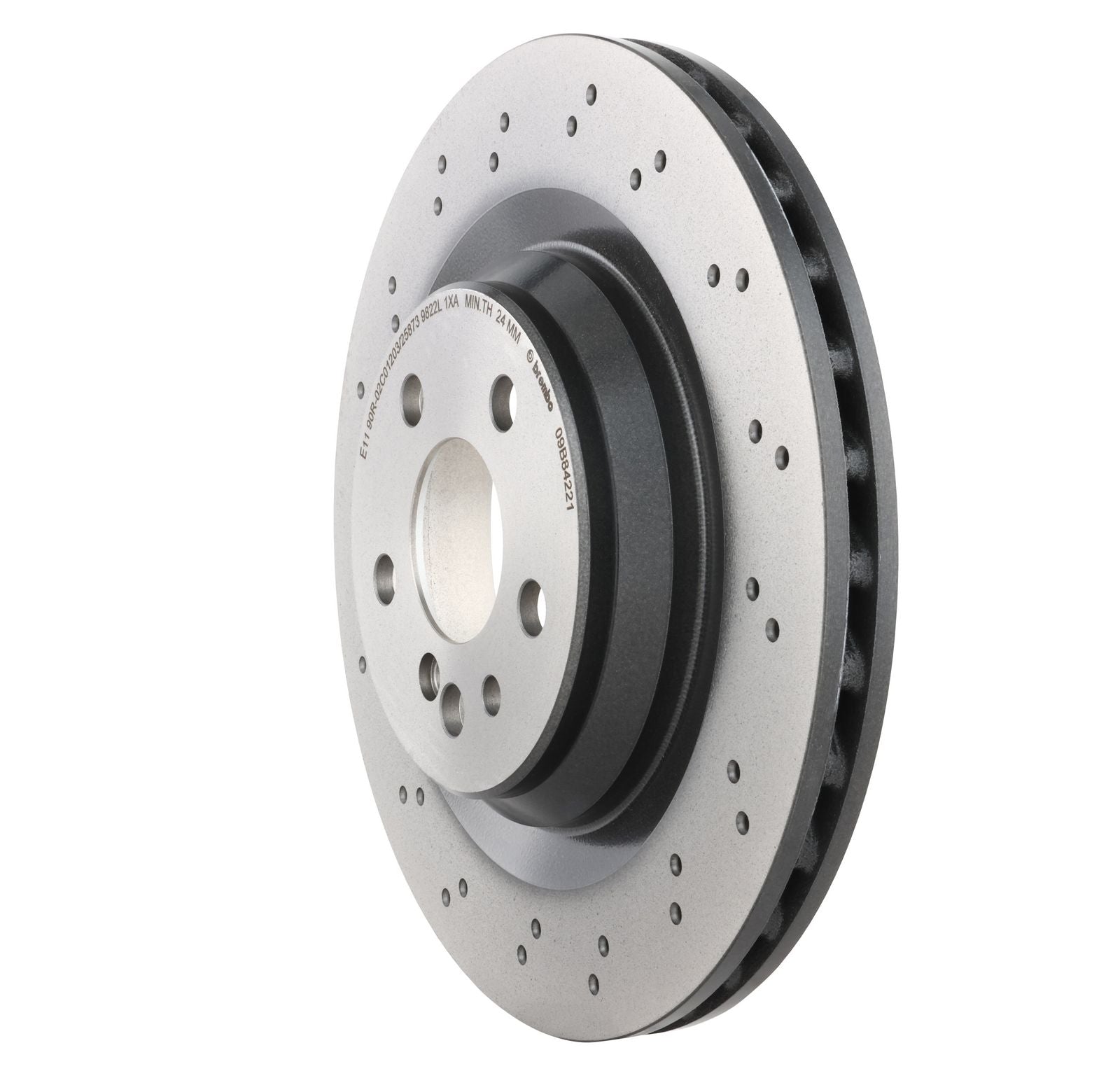 PRIME UV Coated Rear Disc Brake Rotor - 09.B842.21_06