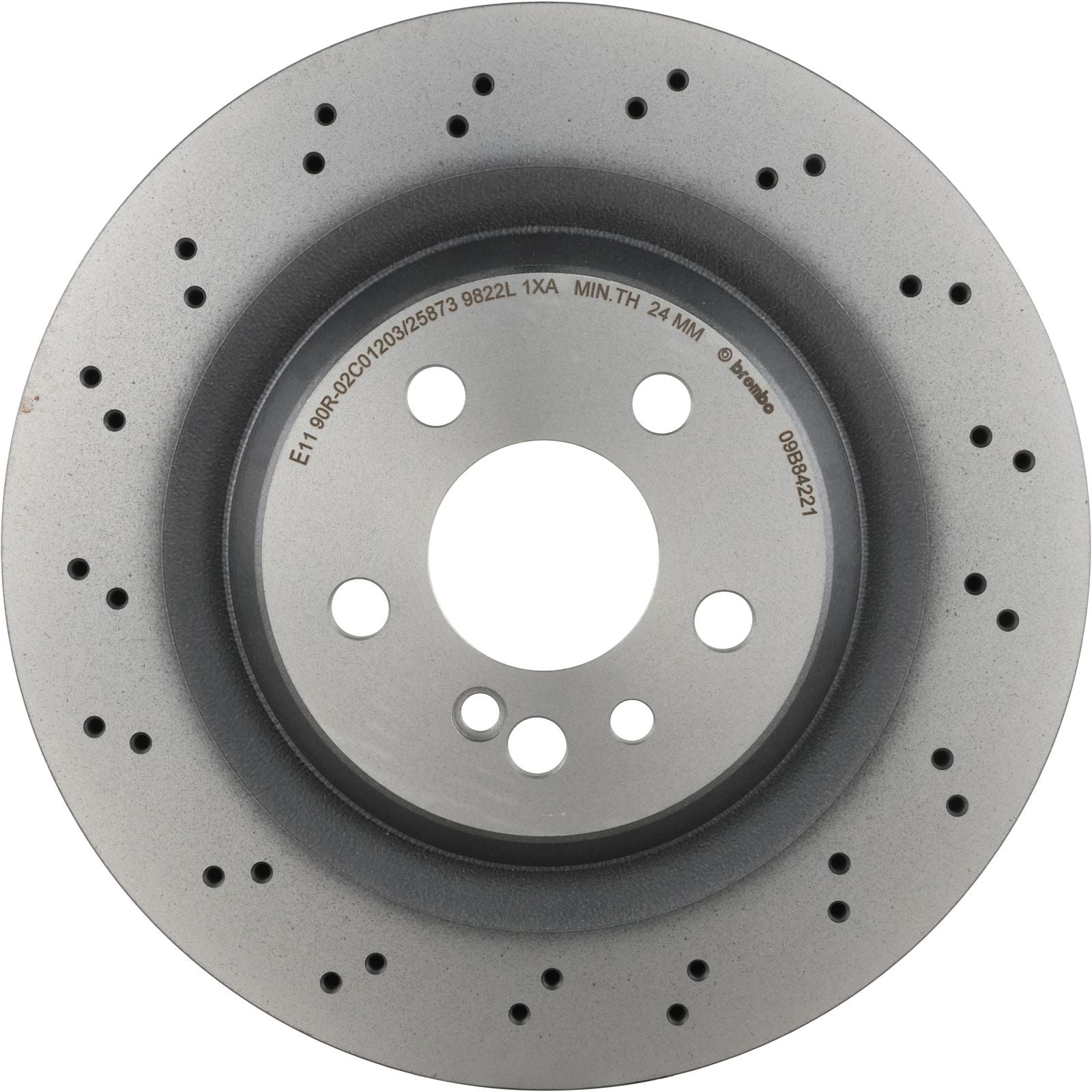 PRIME UV Coated Rear Disc Brake Rotor - 09.B842.21_28