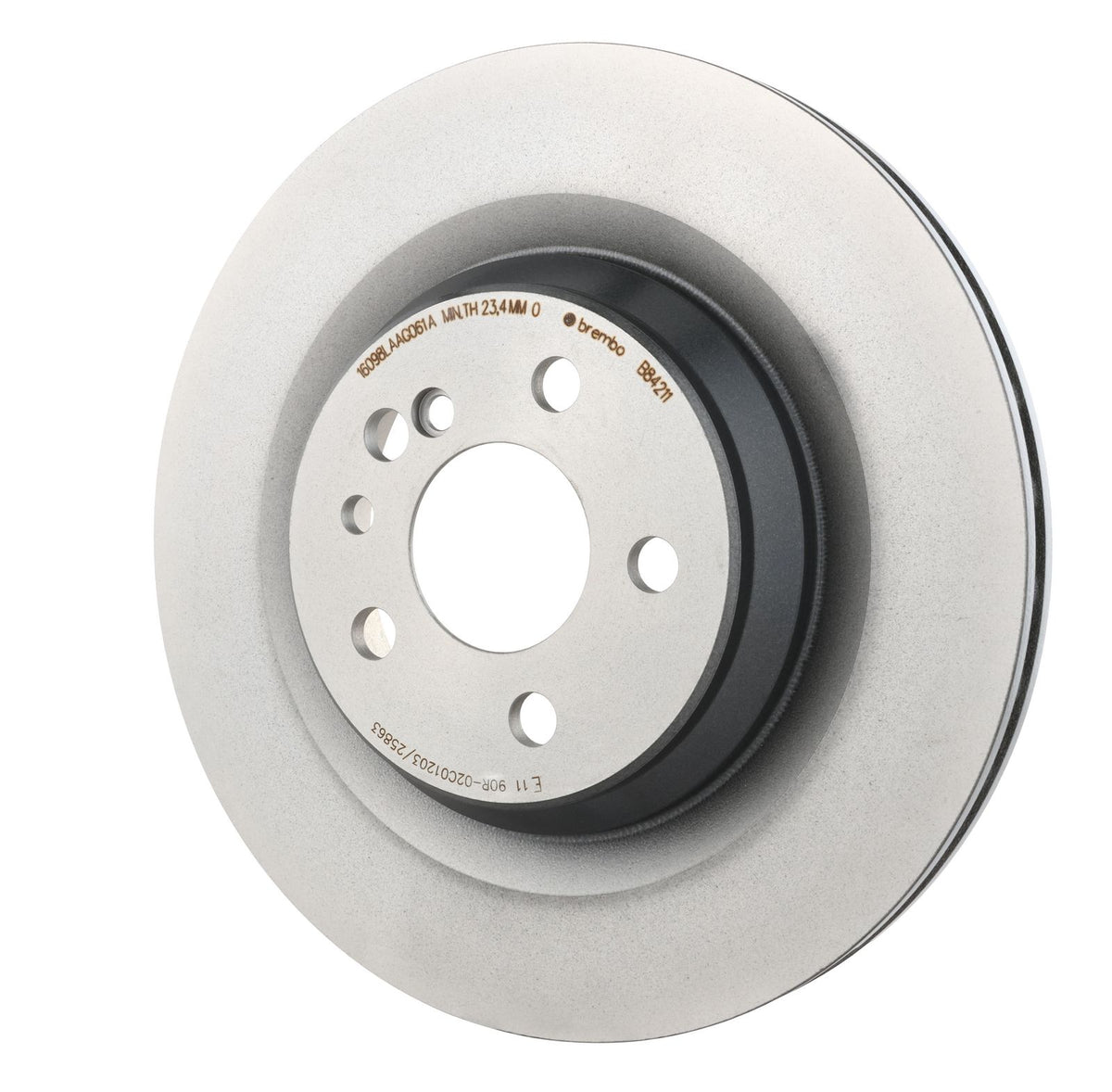 PRIME UV Coated Rear Disc Brake Rotor - 09.B842.11_04