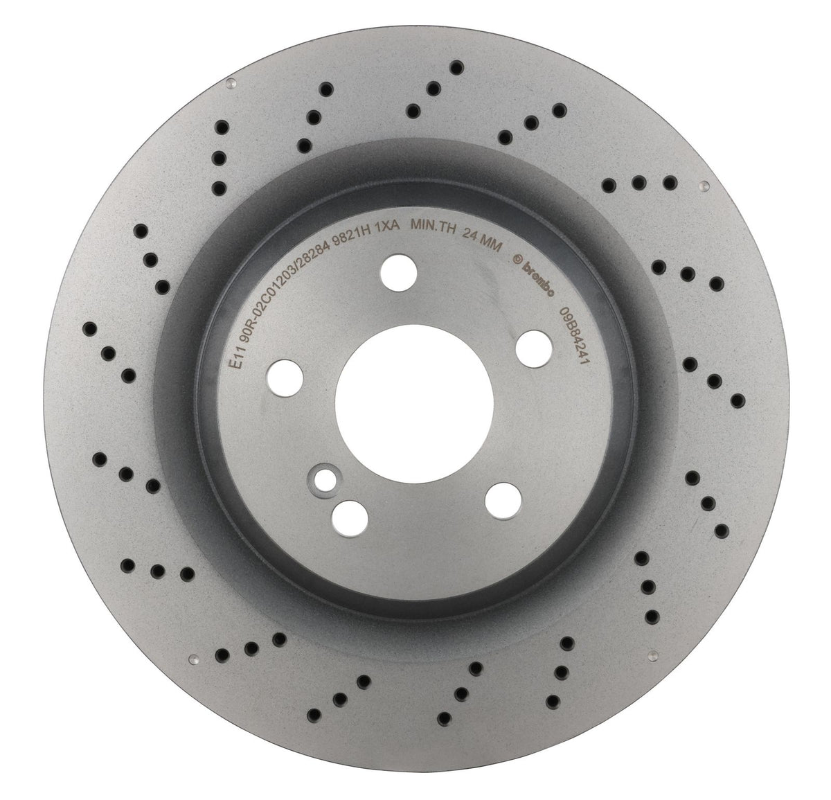 PRIME UV Coated Rear Disc Brake Rotor - 09.B842.41_02