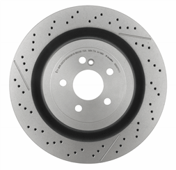 PRIME UV Coated Rear Disc Brake Rotor - 09.B879.11_30
