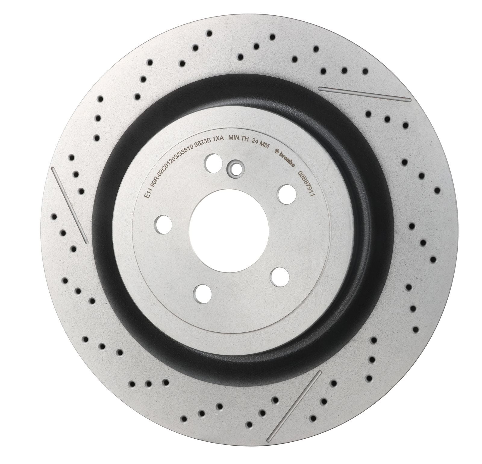 PRIME UV Coated Rear Disc Brake Rotor - 09.B879.11_07
