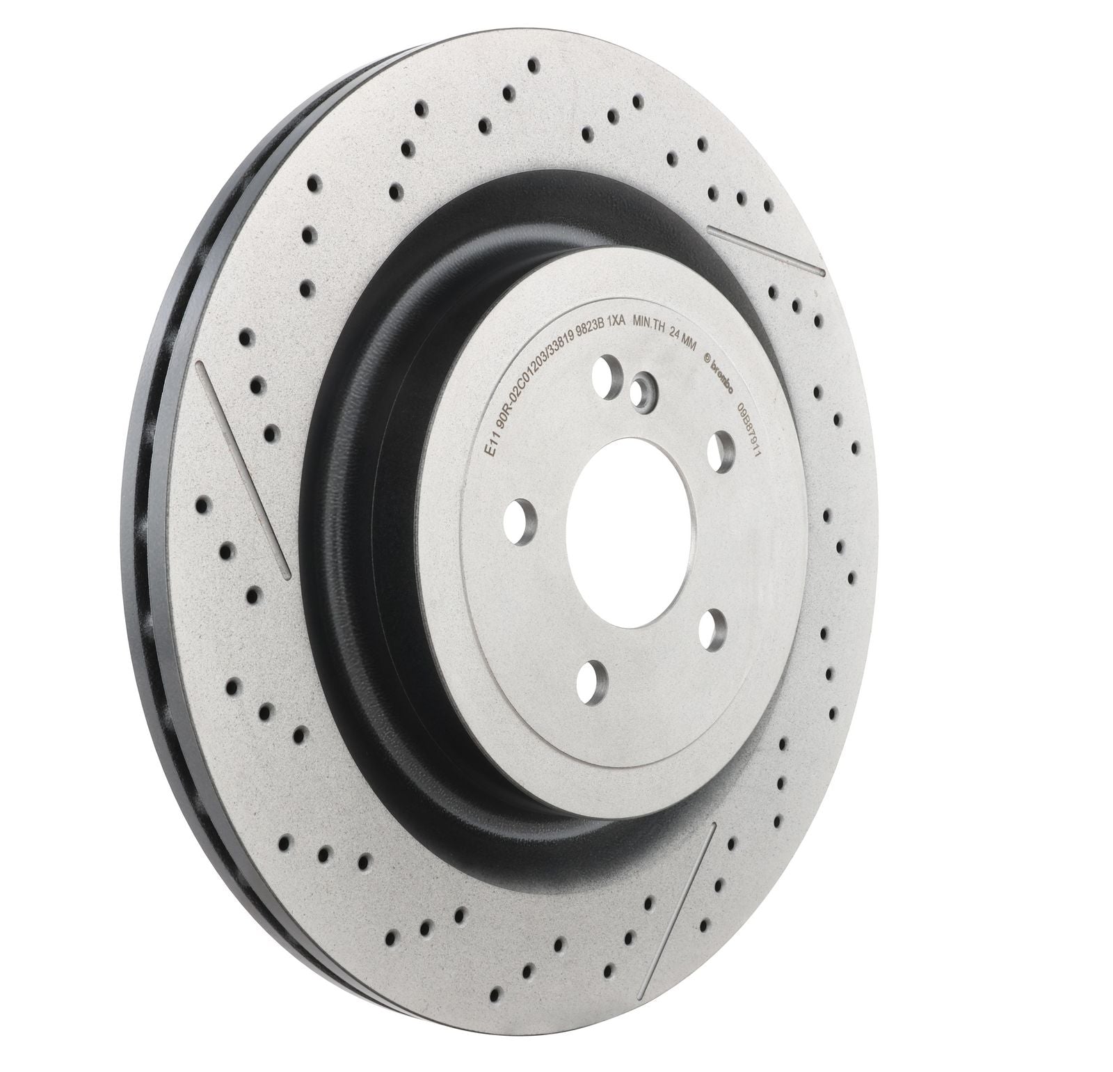 PRIME UV Coated Rear Disc Brake Rotor - 09.B879.11_27