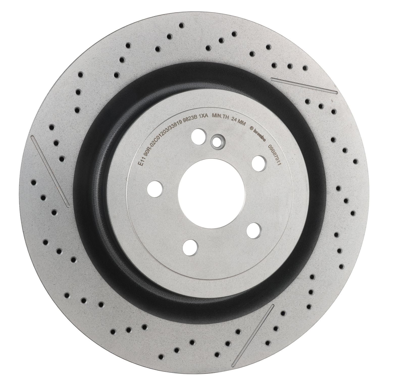 PRIME UV Coated Rear Disc Brake Rotor - 09.B879.11_29