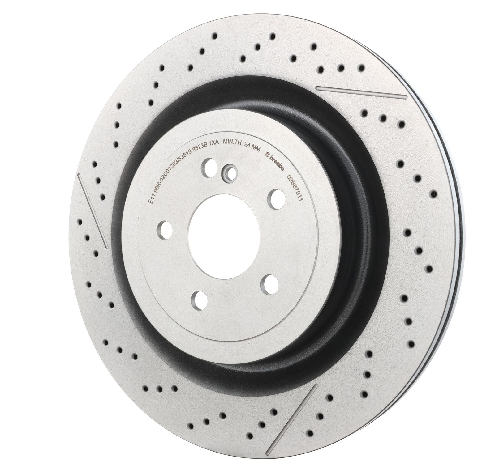 PRIME UV Coated Rear Disc Brake Rotor - 09.B879.11_08