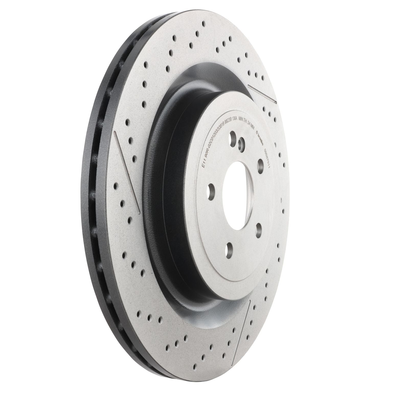 PRIME UV Coated Rear Disc Brake Rotor - 09.B879.11_26