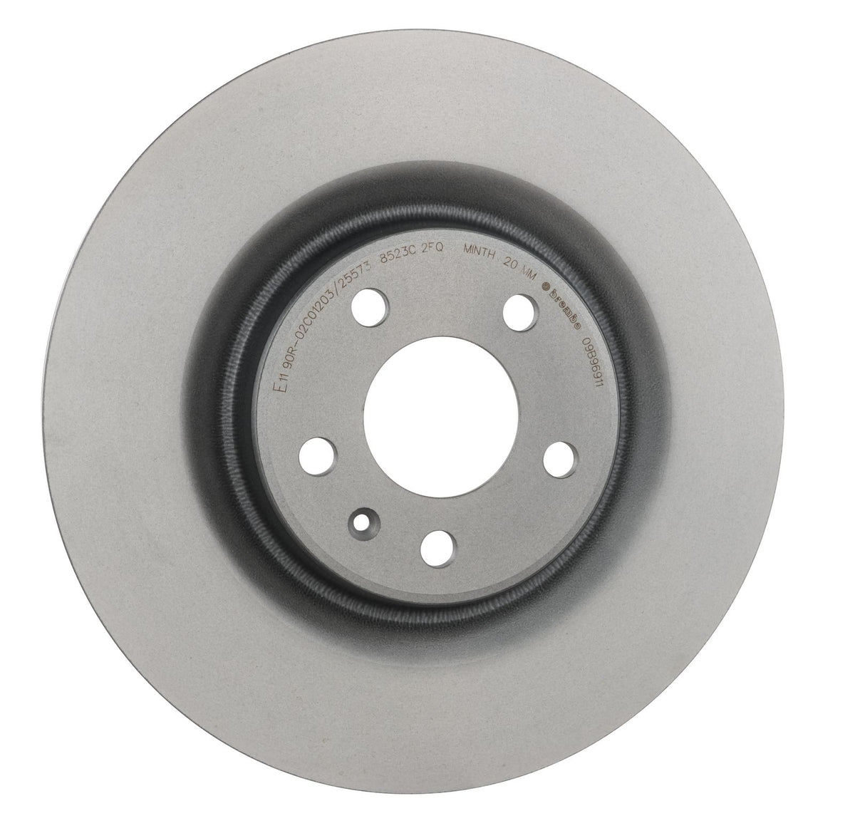 PRIME UV Coated Rear Disc Brake Rotor - 09.B969.11_24