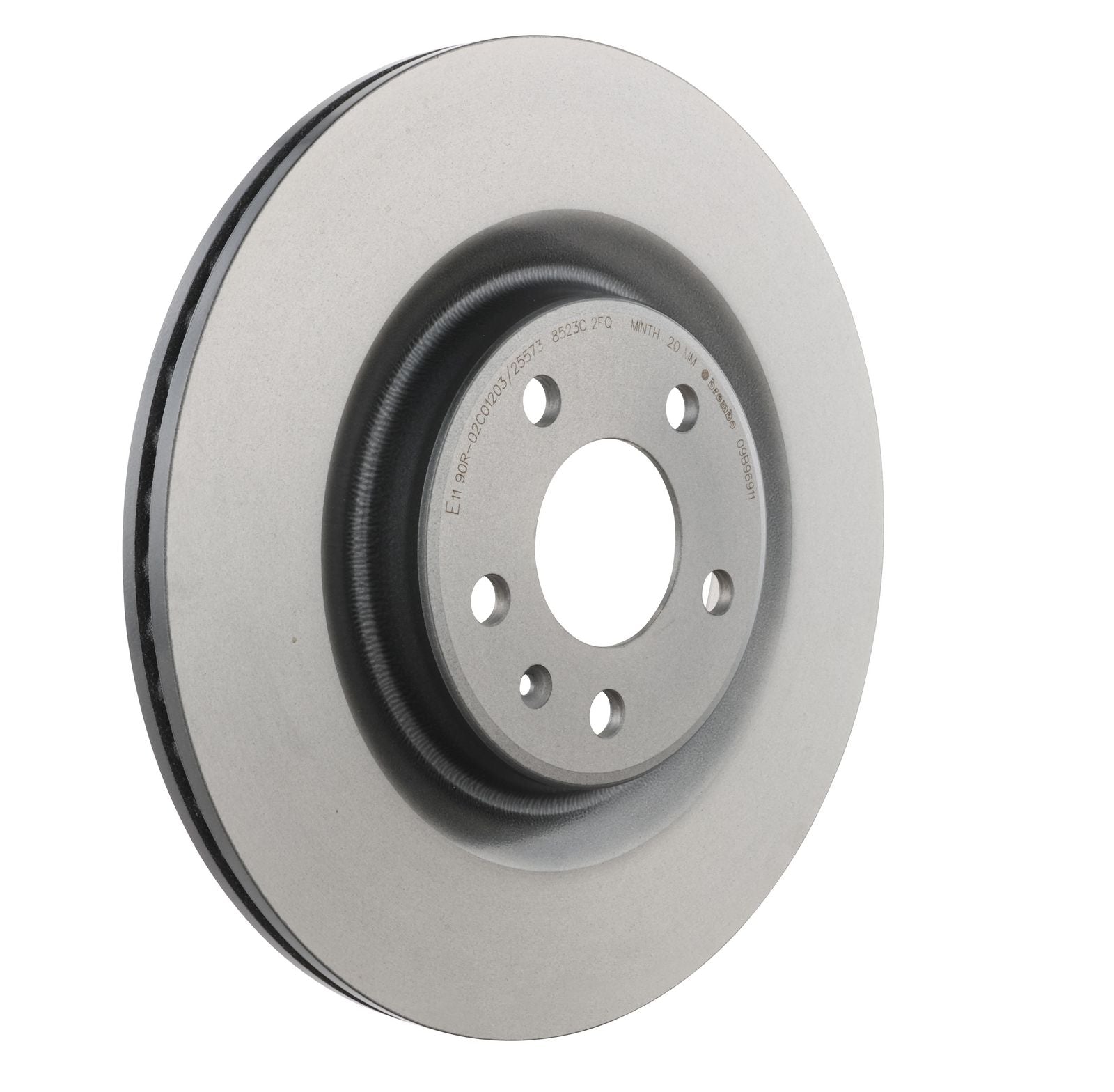 PRIME UV Coated Rear Disc Brake Rotor - 09.B969.11_22